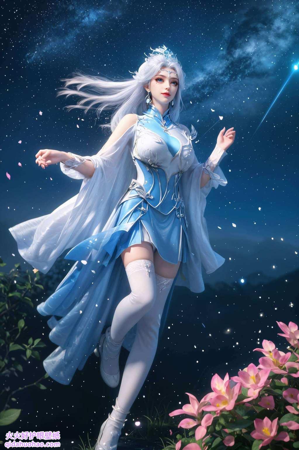 宛如一幅流动的诗篇翩翩起舞