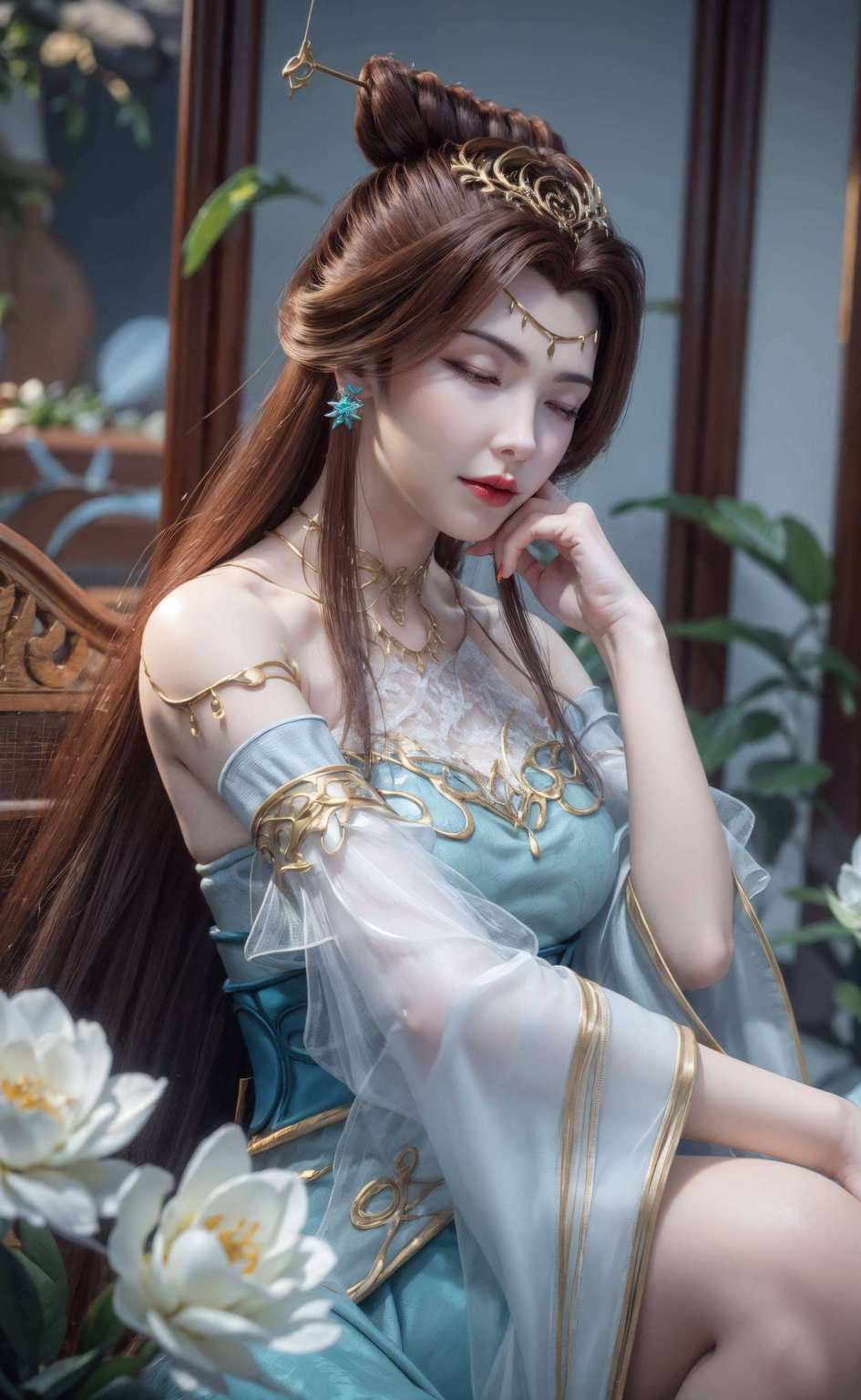 动漫女神之韵觅一方雅致之屏