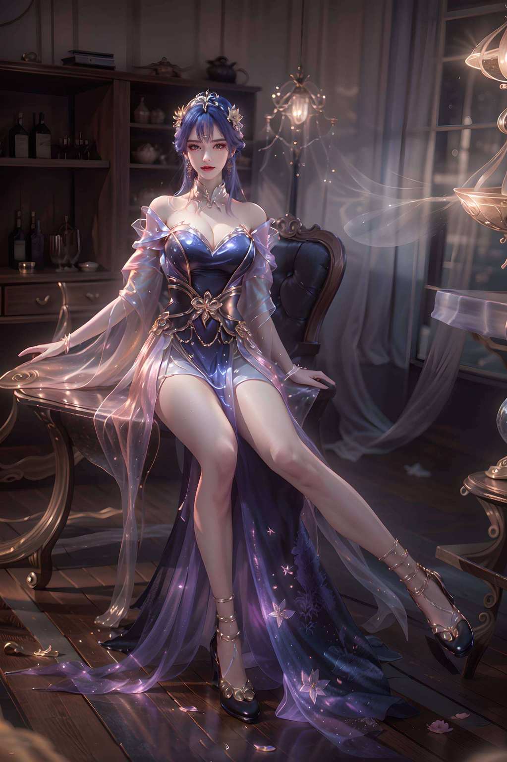 这位国漫女神可是美得不要不要的百炼成神的壁纸又让人眼前一亮