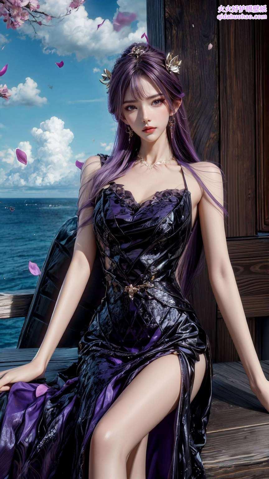 焕壁纸之华美女炼神成神