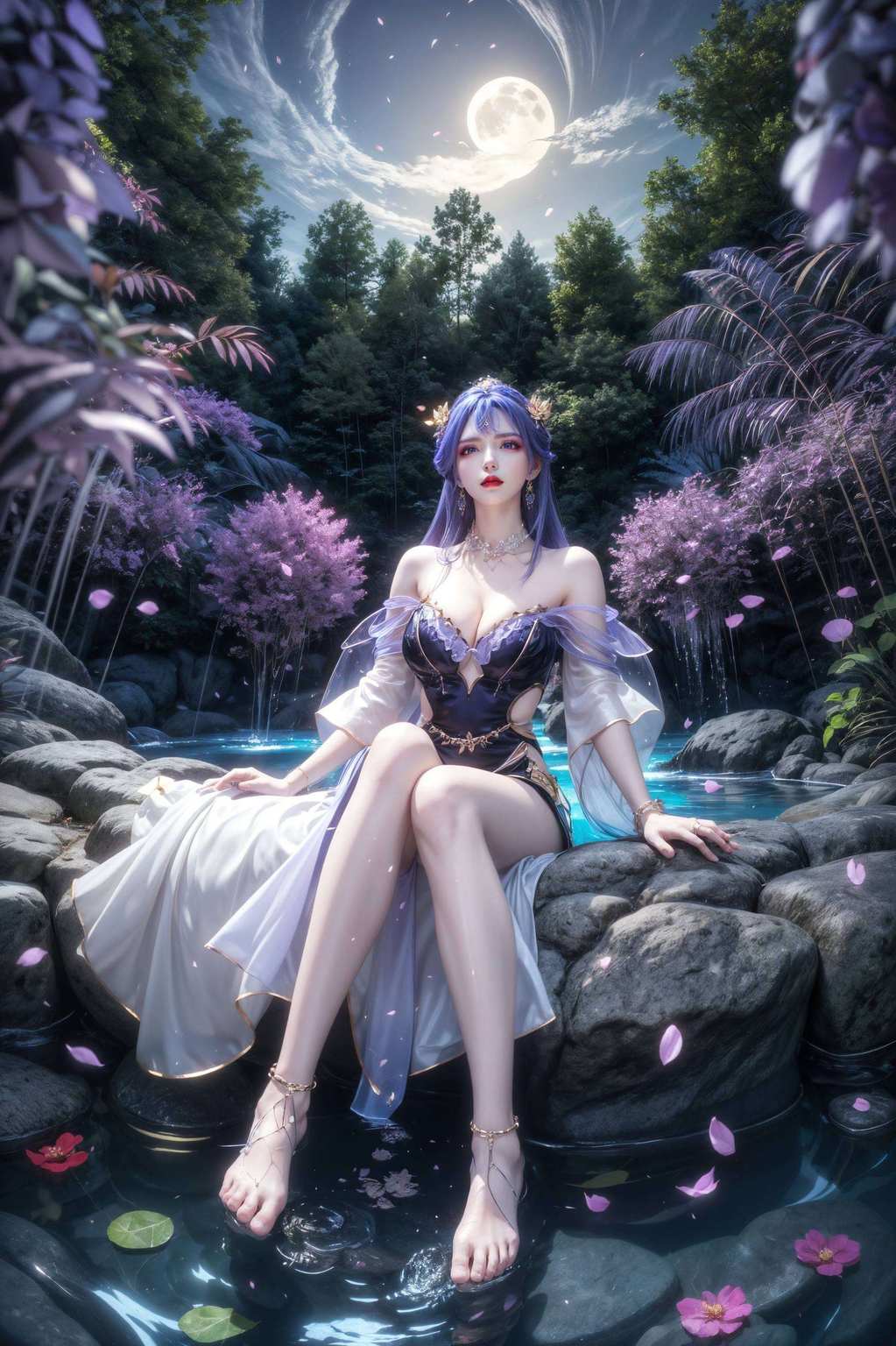 国漫之美熠熠生辉！百炼成神的传奇故事演绎着动漫女神们的风采