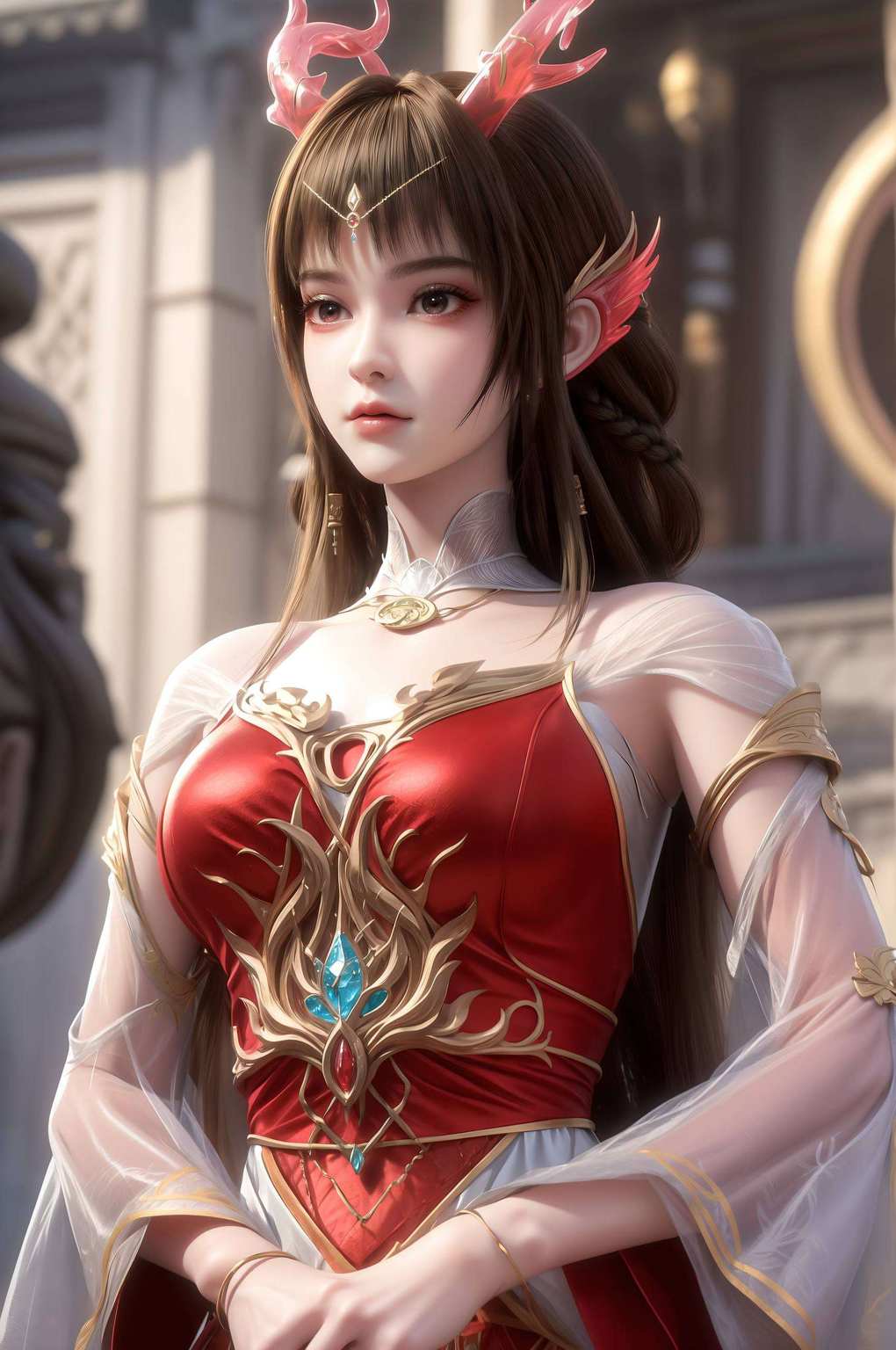 云落每一步行走都仿佛踏着星辰
