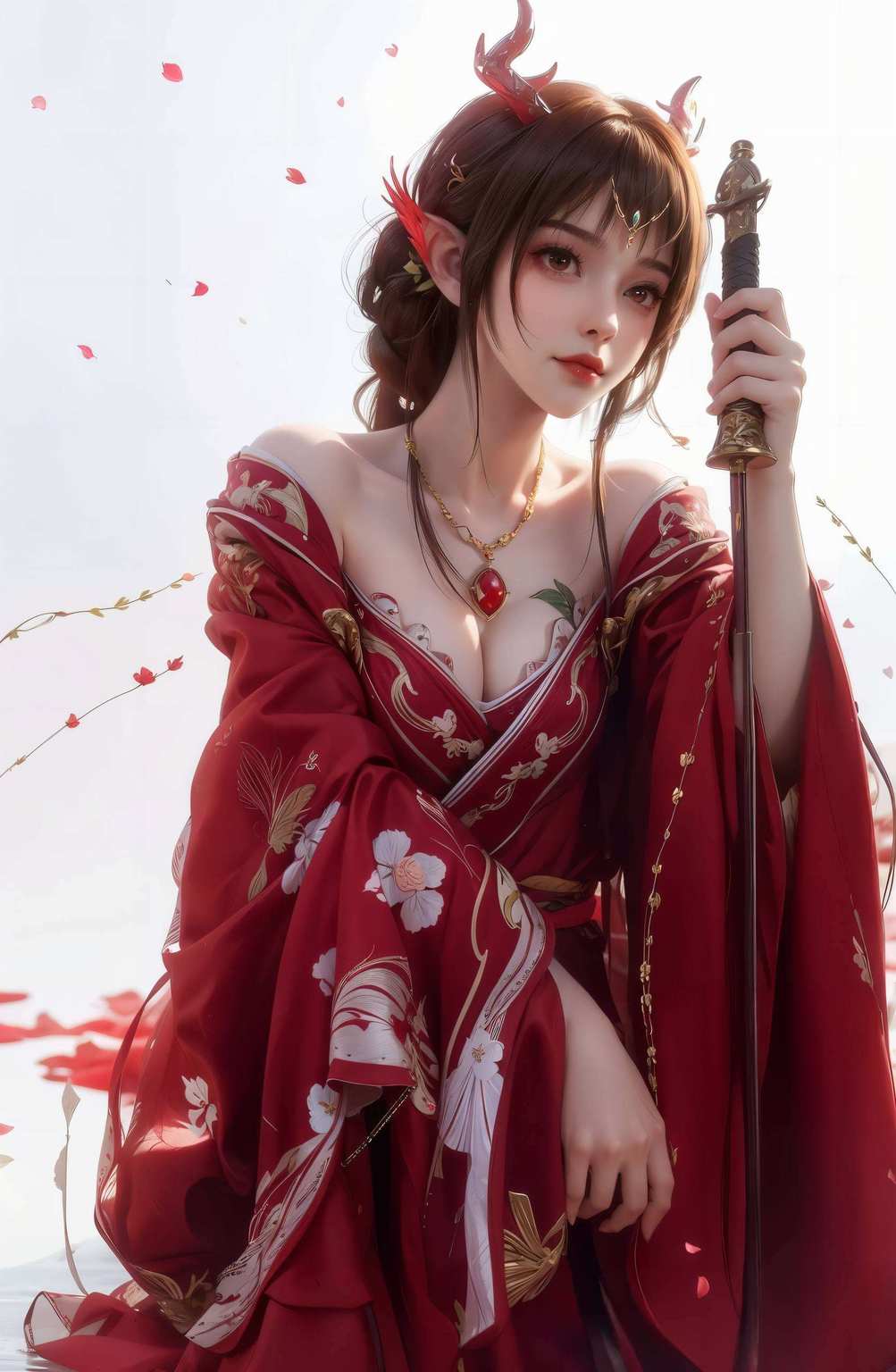 让这些国漫壁纸都是国漫女神的倩影