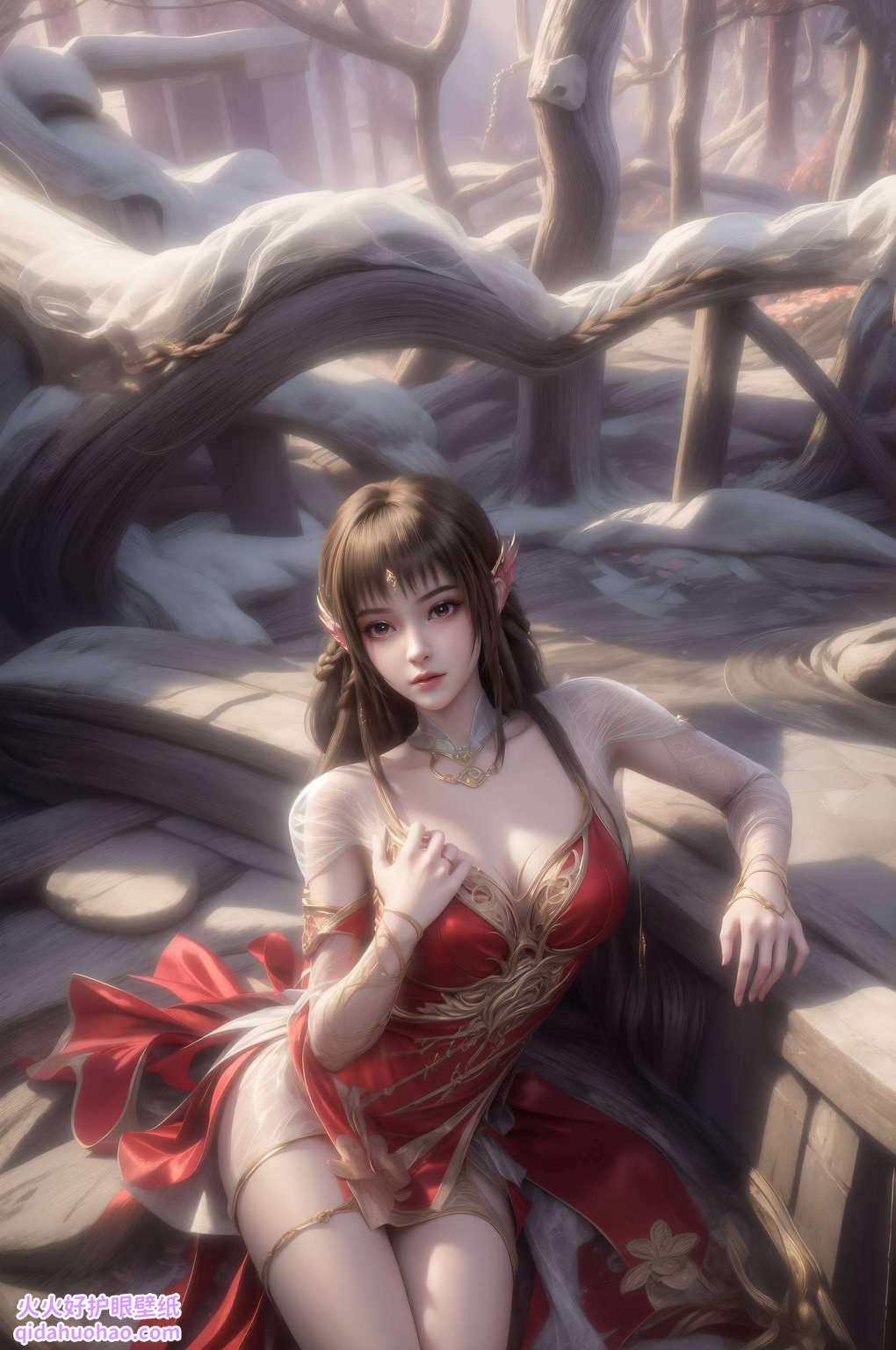 不仅是动漫美女的静态展现我总感叹人生如戏