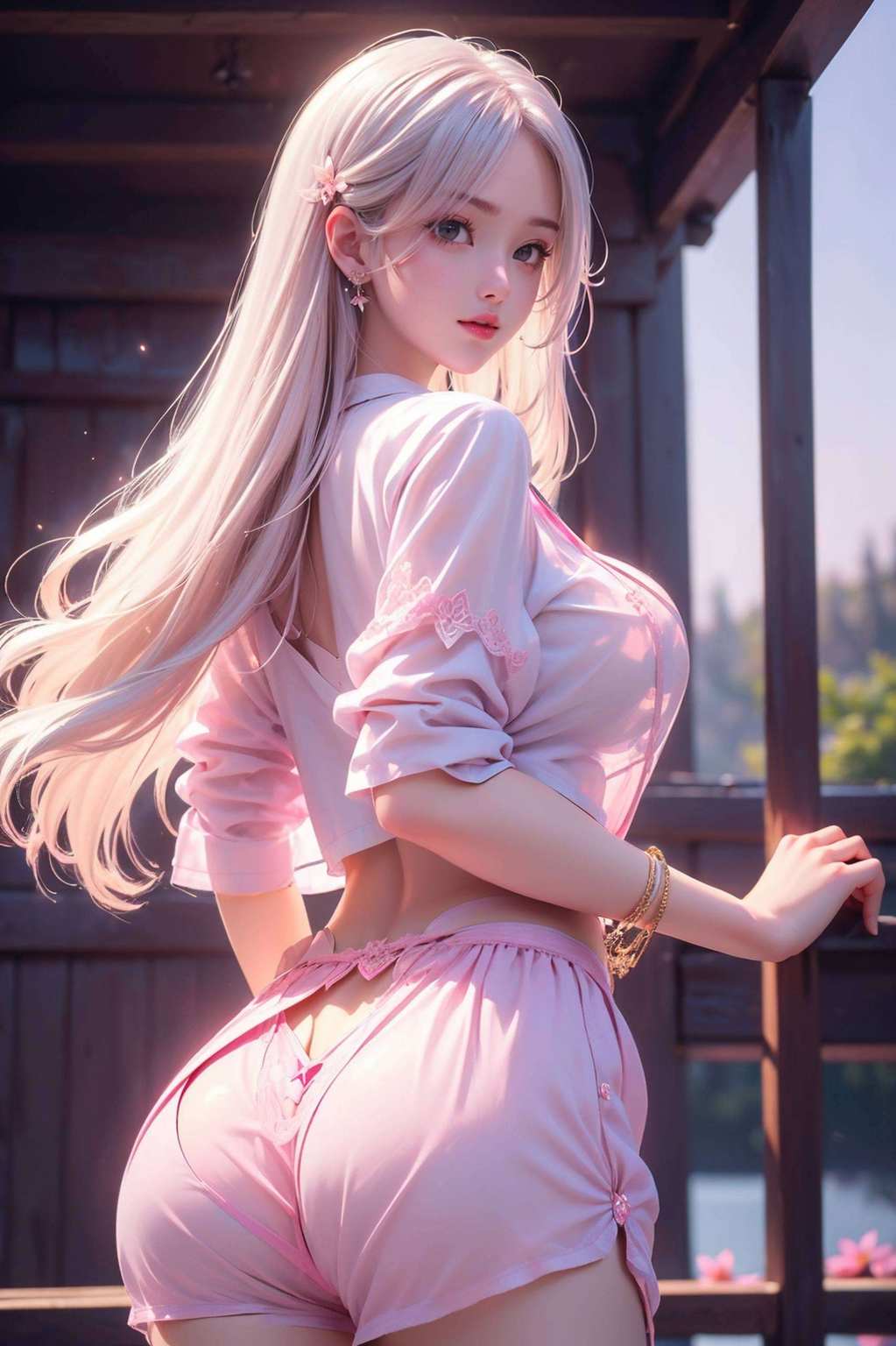 让你的笔记本瞬间变身视觉盛宴！快来感受这款“超级分辨率笔记本壁纸从红月开始十七号”的魅力吧！今天给大家带来一款超级养眼的壁纸！这款壁纸是以国漫从红月开始里的十七号为原型设计的