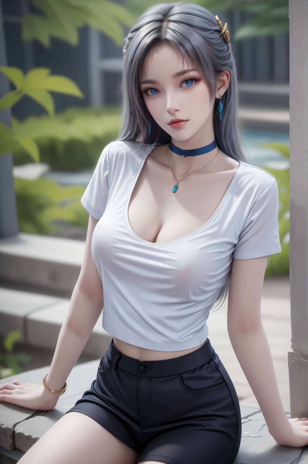 每一帧都是动漫美女的细腻笔触在这绚烂的国漫世界中