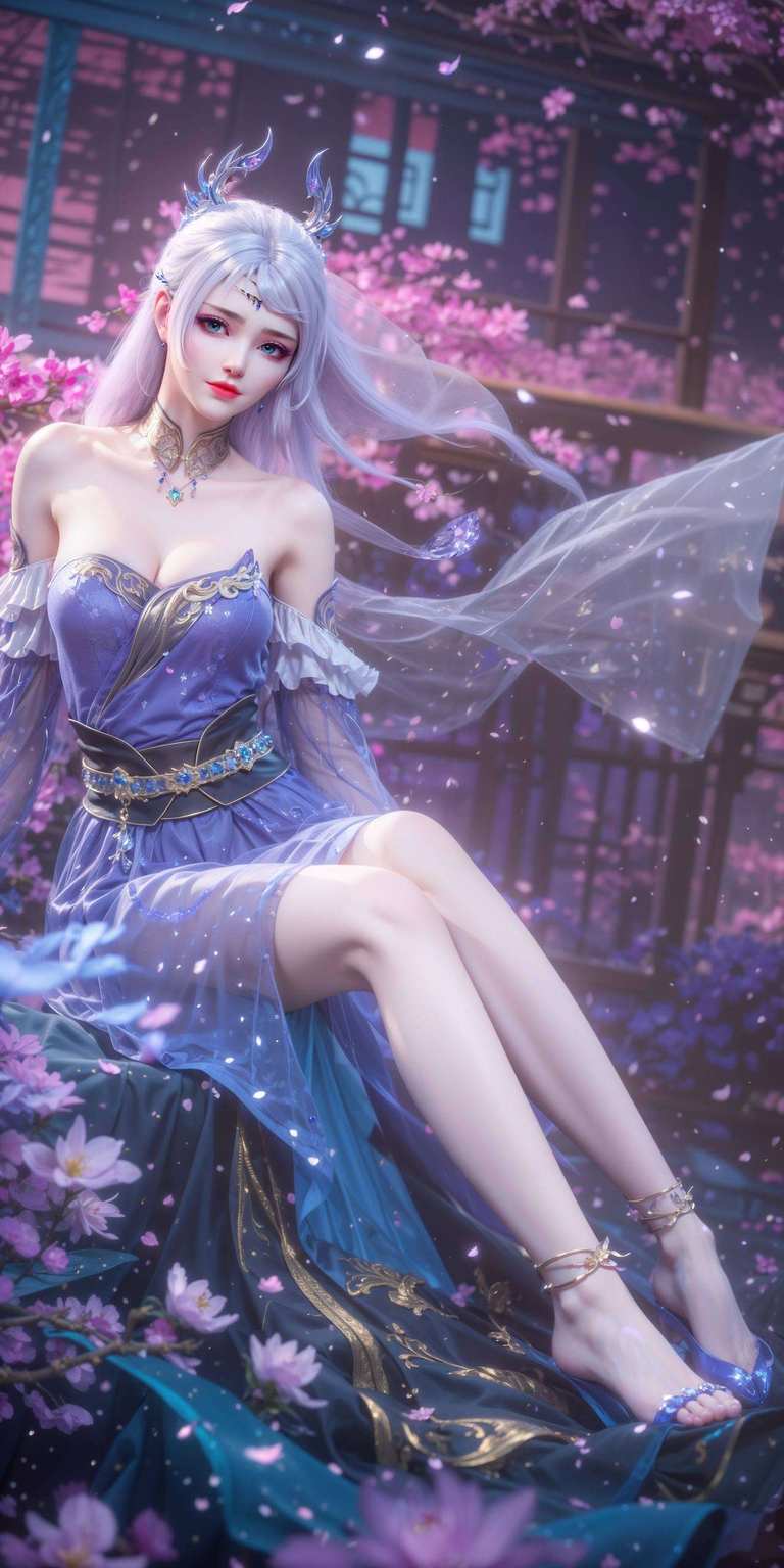 壁上动画女神之姿