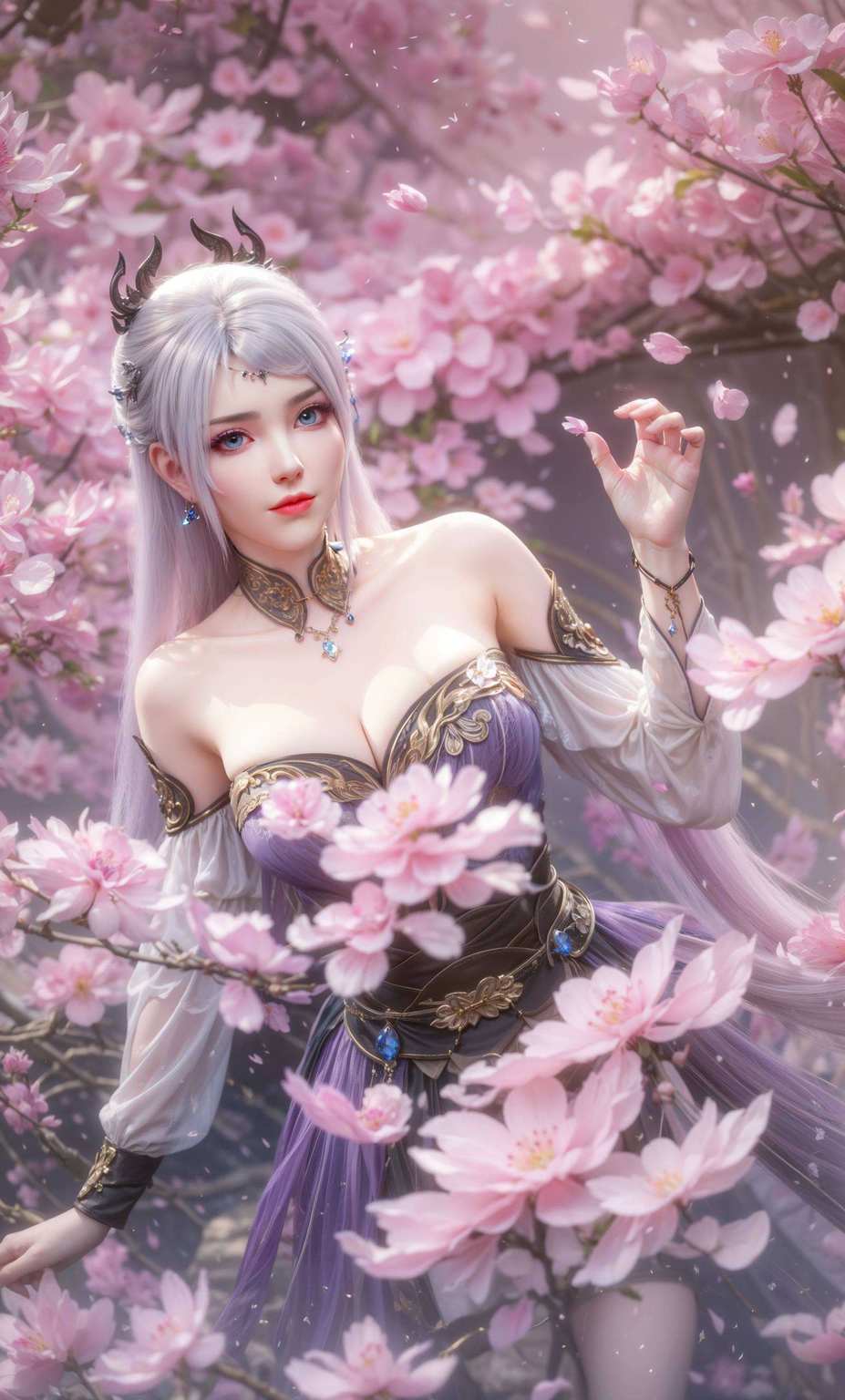 让你的iPhone瞬间变身国漫神器她美得能让手机都亮瞎眼！坐在圆环里的洛璃