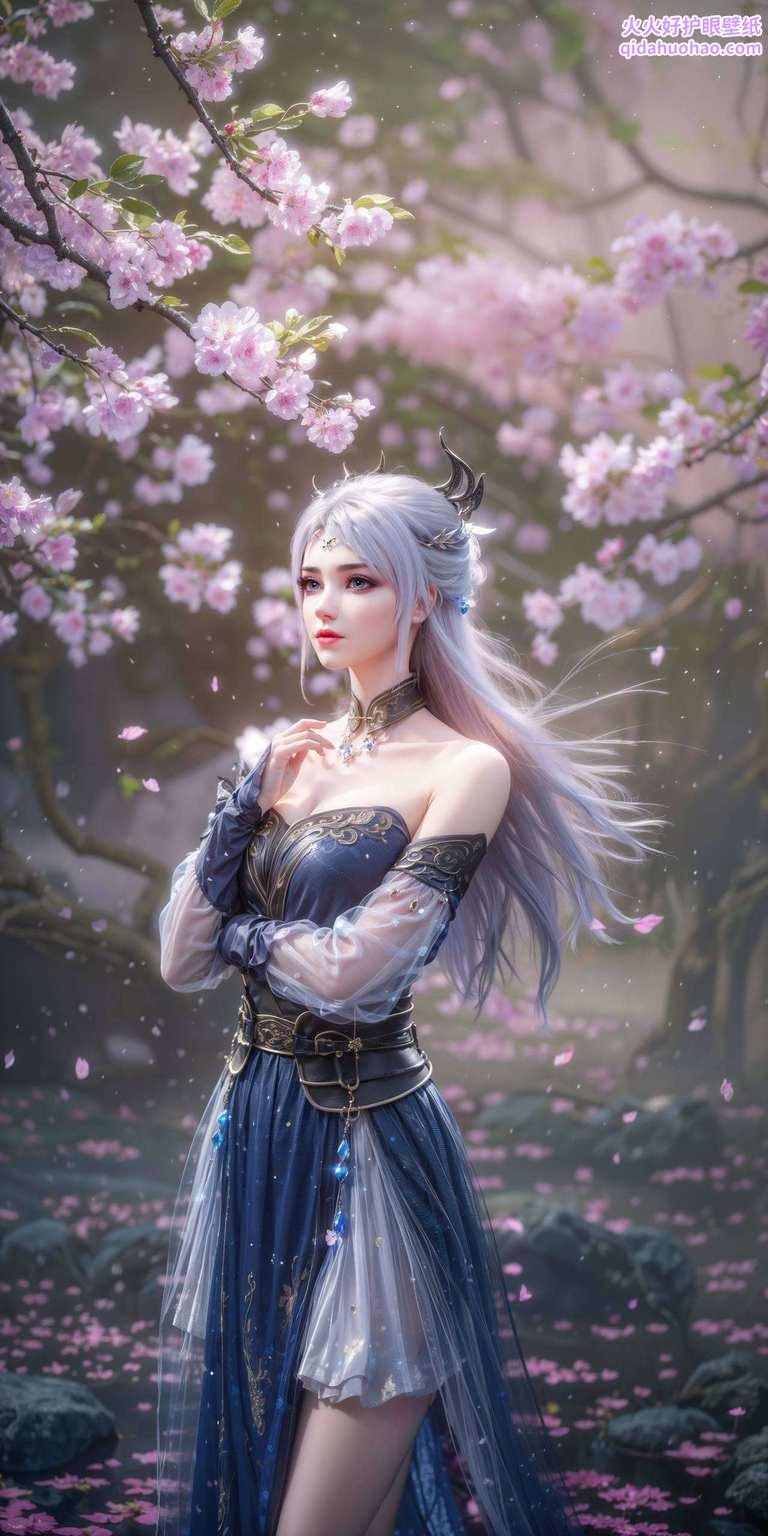 墨色倾泻幻化女神之姿