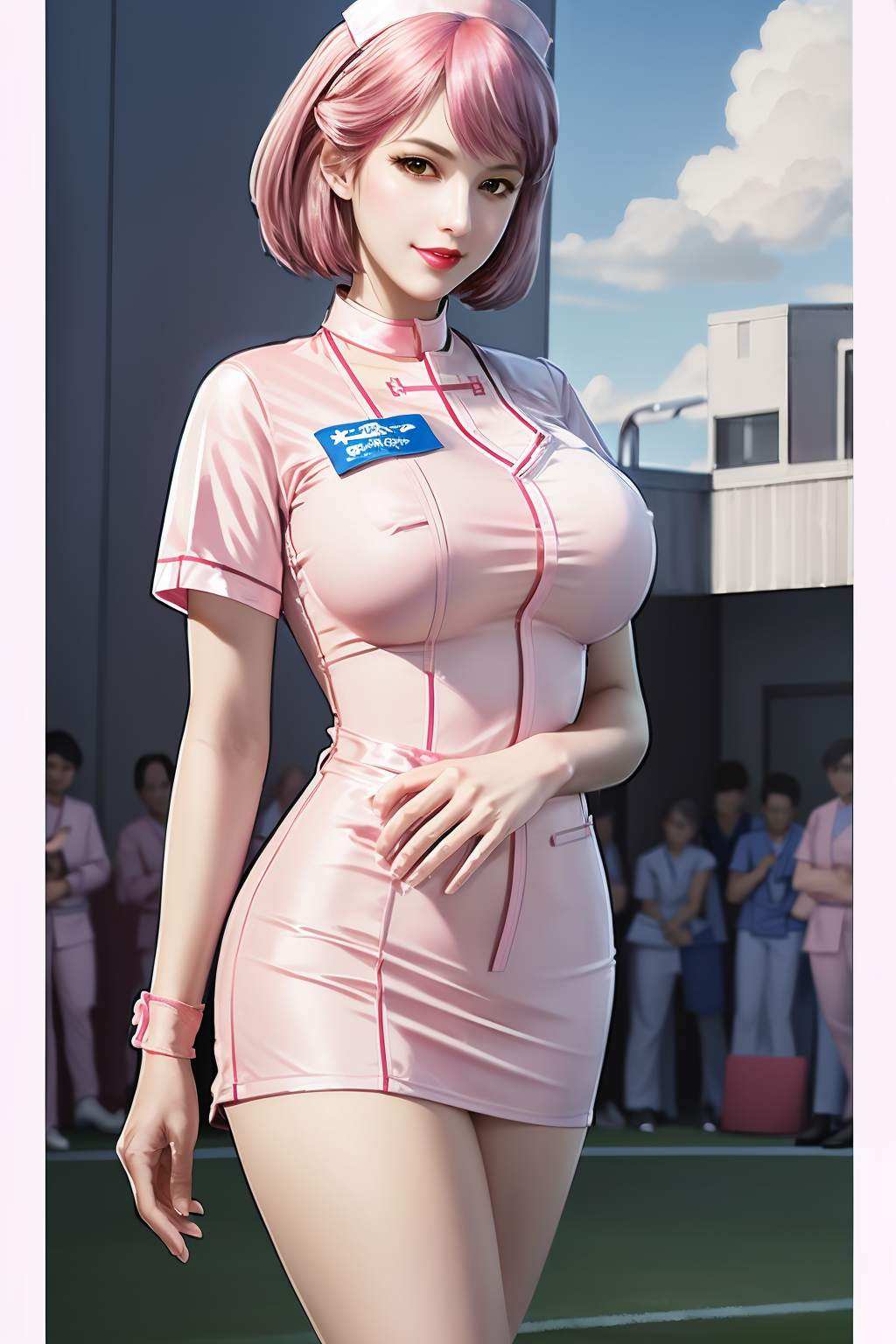 国漫美女的魅力高清得能照出你的倒影