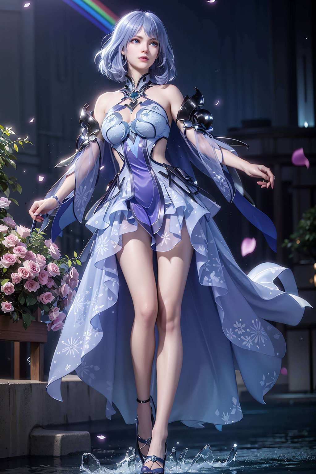 还有她的妹妹水月儿各位养眼达人