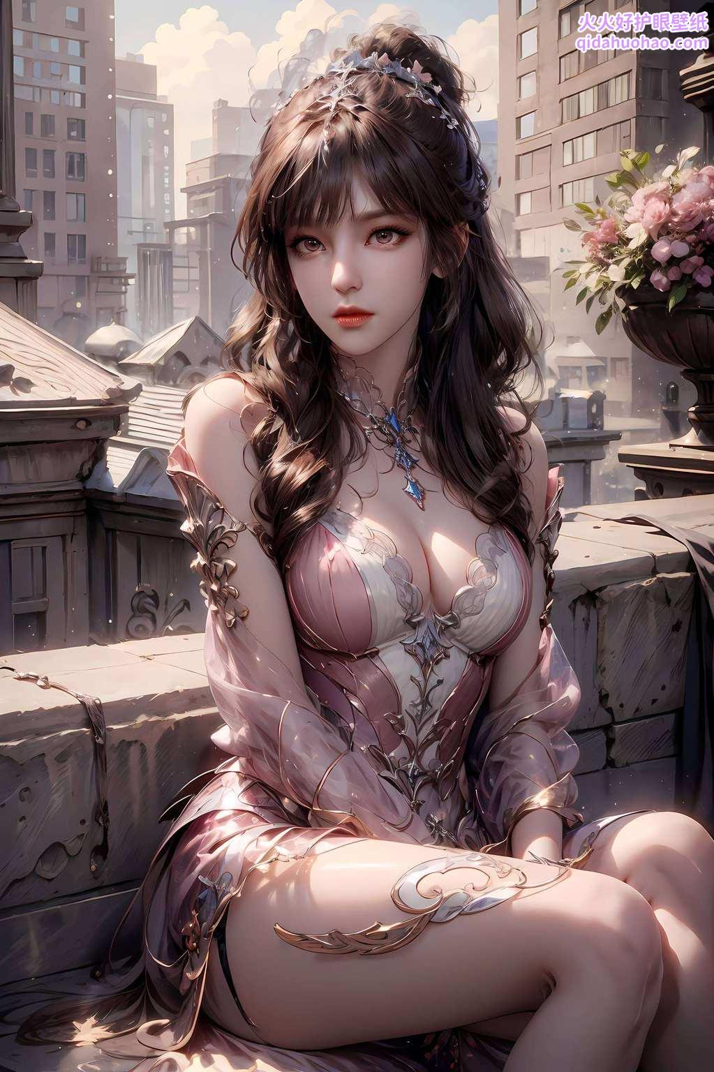 这是咱们的国漫女神——小舞的专属动态二次元壁纸！别看小舞平时嘻嘻哈哈、调皮捣蛋的但她的魅力可是无法抵挡