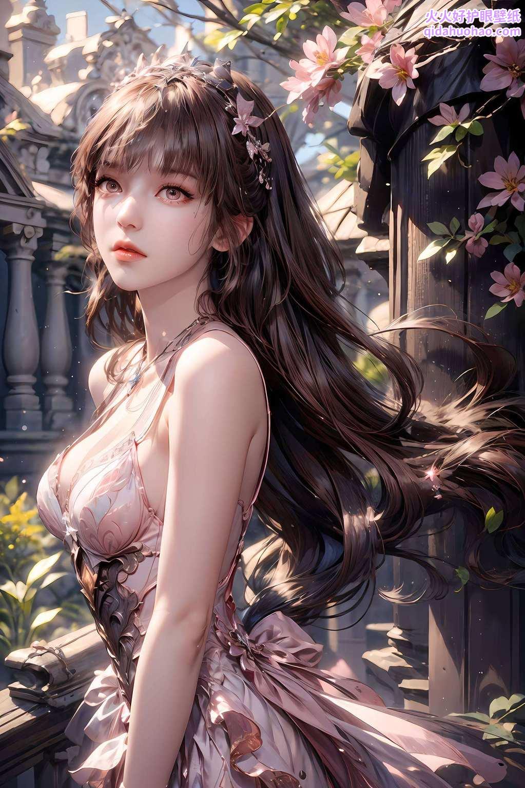 加上她妈妈温婉的笑容这不仅是国漫壁纸