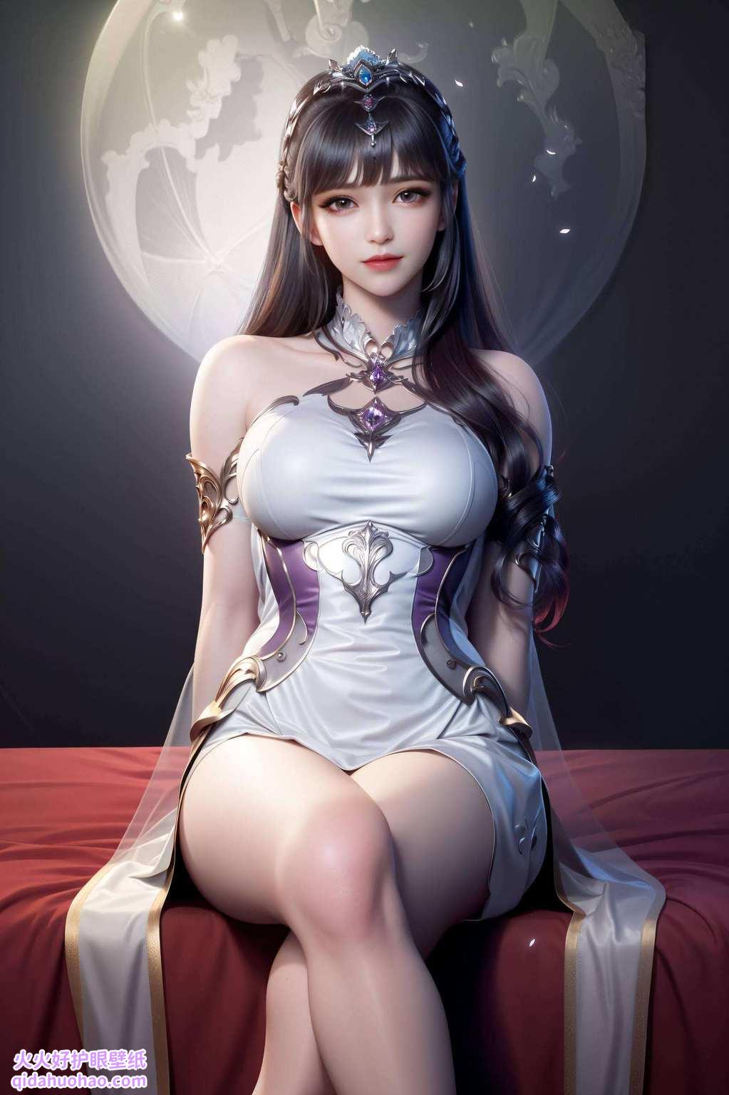 成为无数粉丝心中的国漫女神她的每一个动作