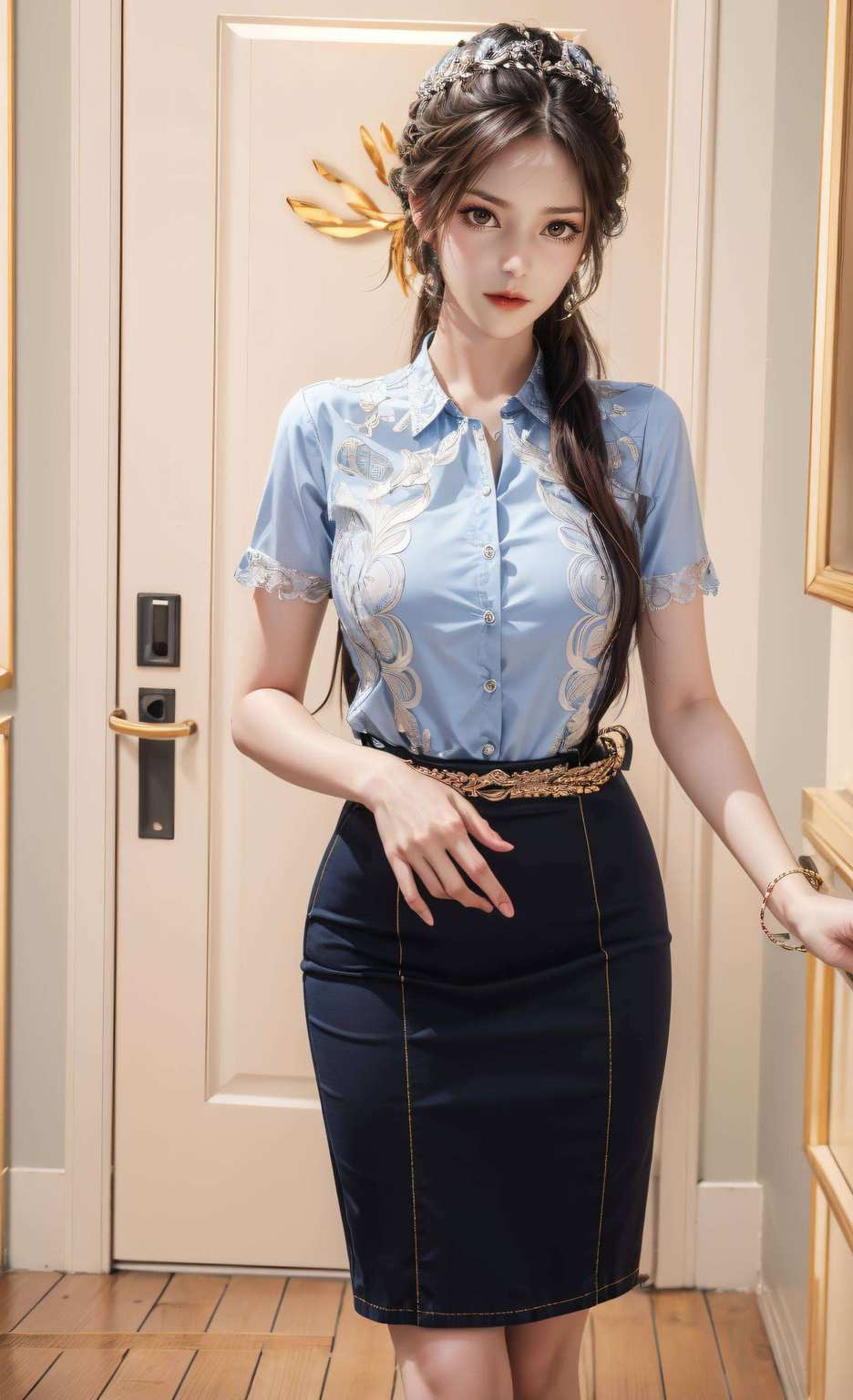 是不是很激动呢？不仅如此简直就像是国漫女神从画中走出来了一样