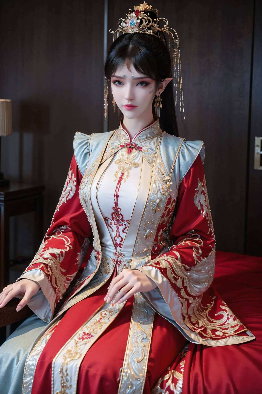 更是实力非凡这壁纸上的凤清儿