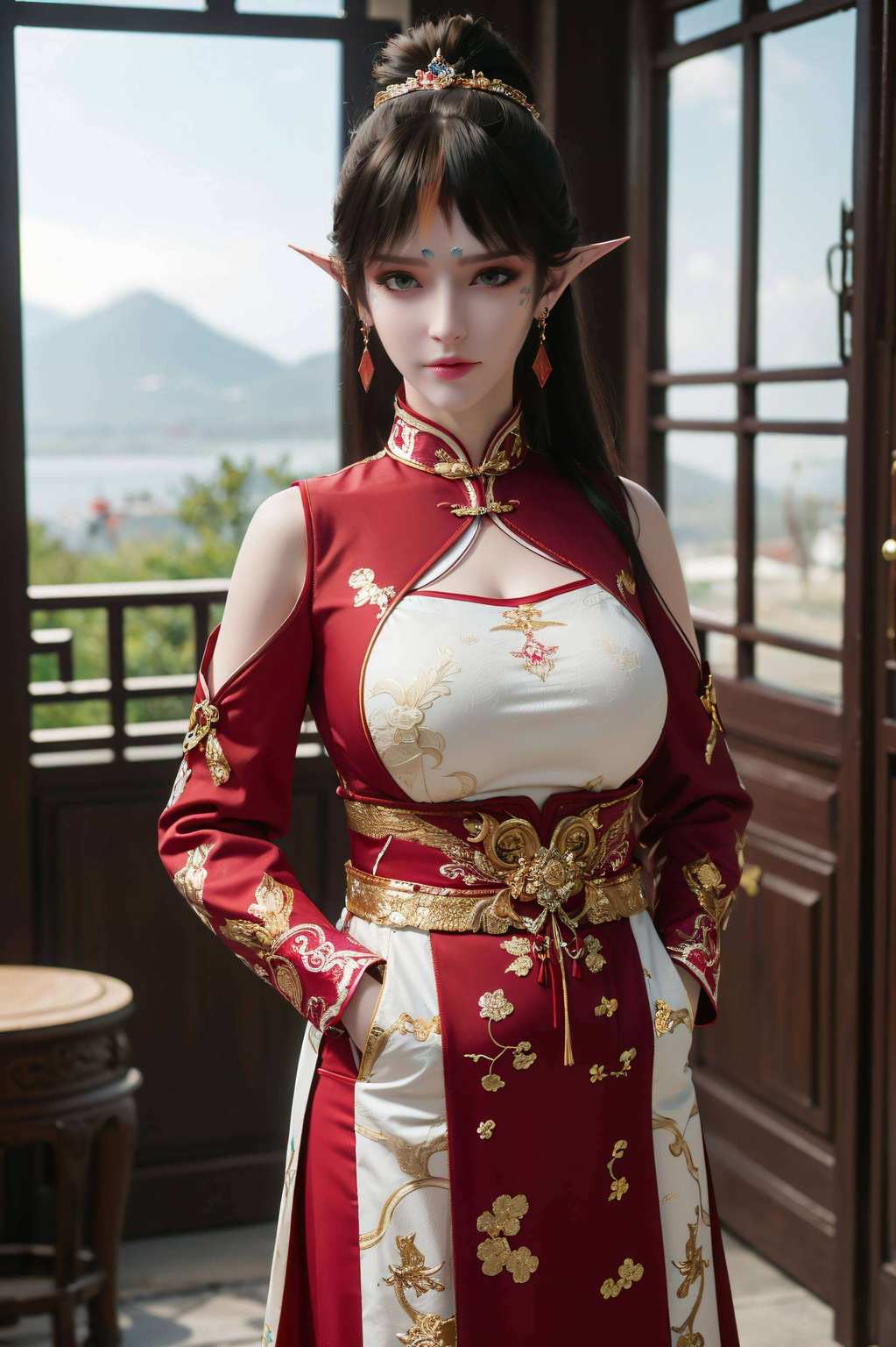 如同国漫的瑰宝成为了无数粉丝心中的国漫女神