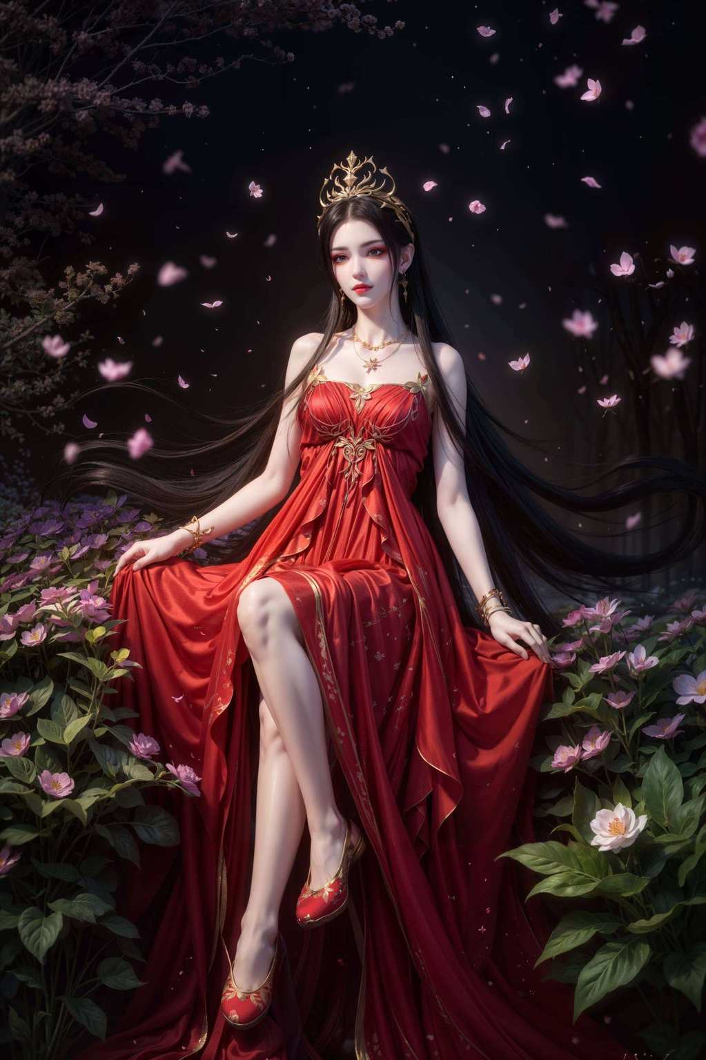 嘻嘻瞧瞧我这儿有一堆超级炫酷的斗破美杜莎动漫壁纸！彩鳞、蛇女、七彩吞天蟒