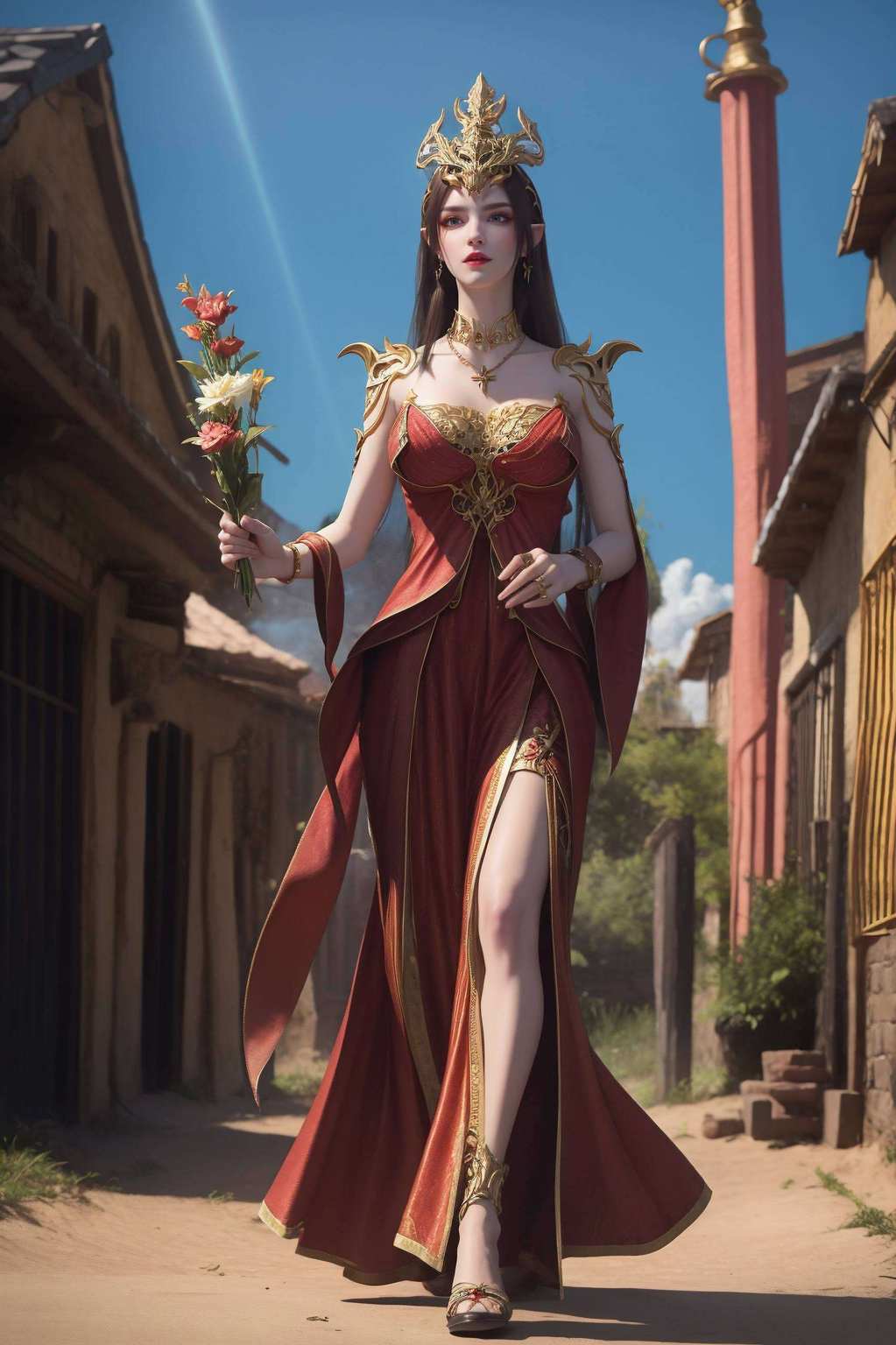 也是七彩吞天蟒的化身斗破苍穹中的美杜莎女王
