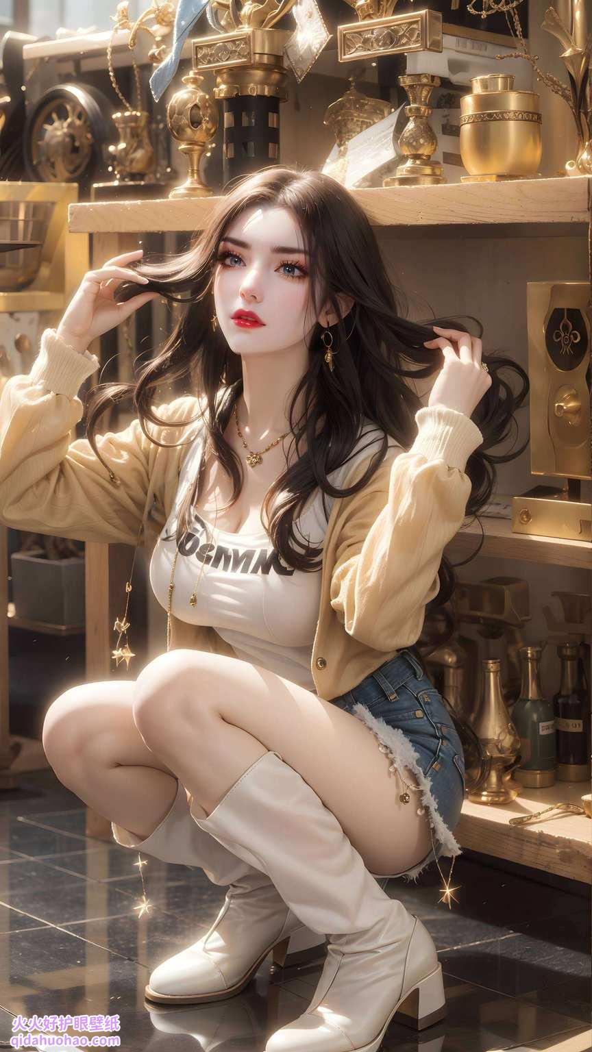 就算是七彩吞天蟒遇见她一起燃烧动漫之魂吧！