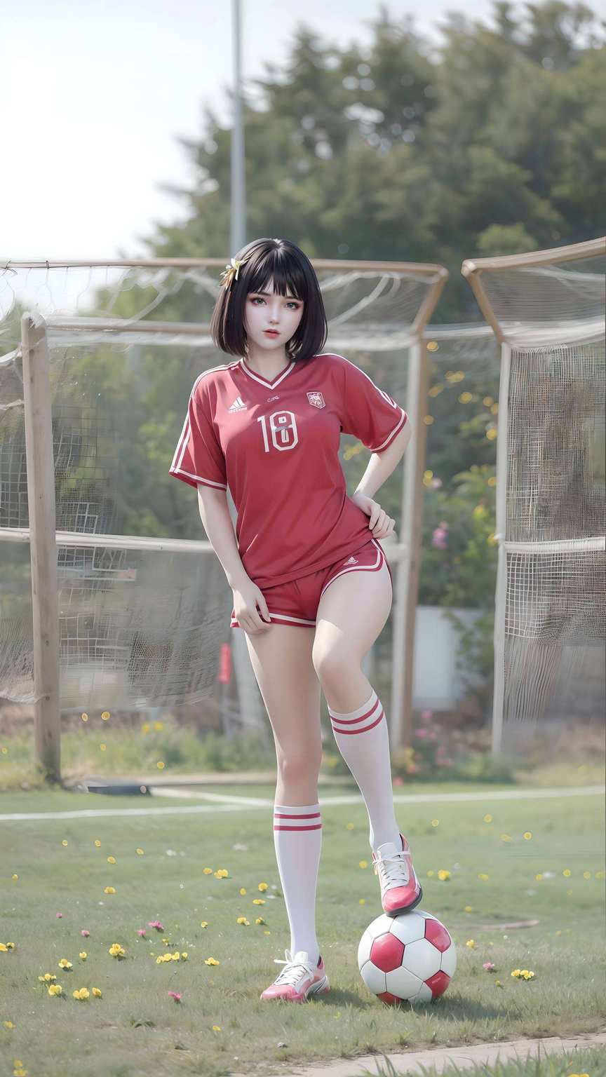 眼神里藏着三分傲娇七分宠溺