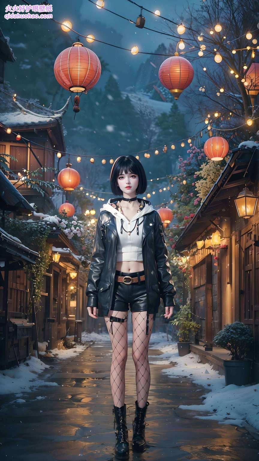 每当看到她的壁纸仿佛能让人忘却尘世的纷扰