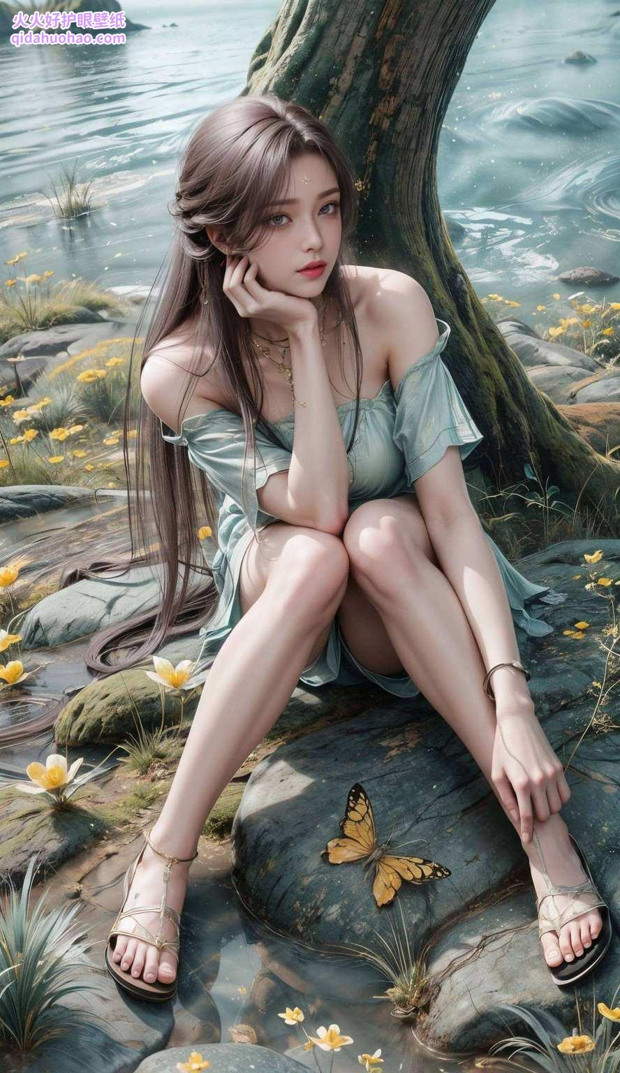 是不是让你一见倾心？别看她平时冷若冰霜瞬间让你ipad都熠熠生辉！嘻嘻