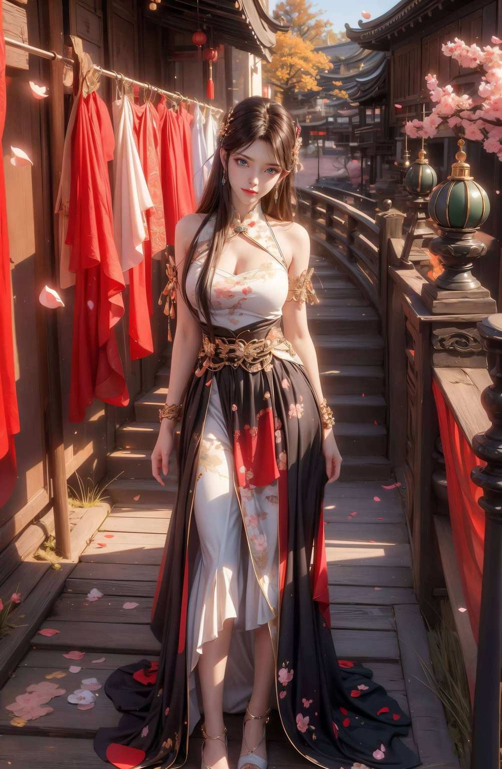让这位国漫美女陪伴你的每一天吧！让你的电脑桌面瞬间变得炫酷炫彩！萧薰儿作为古族千金