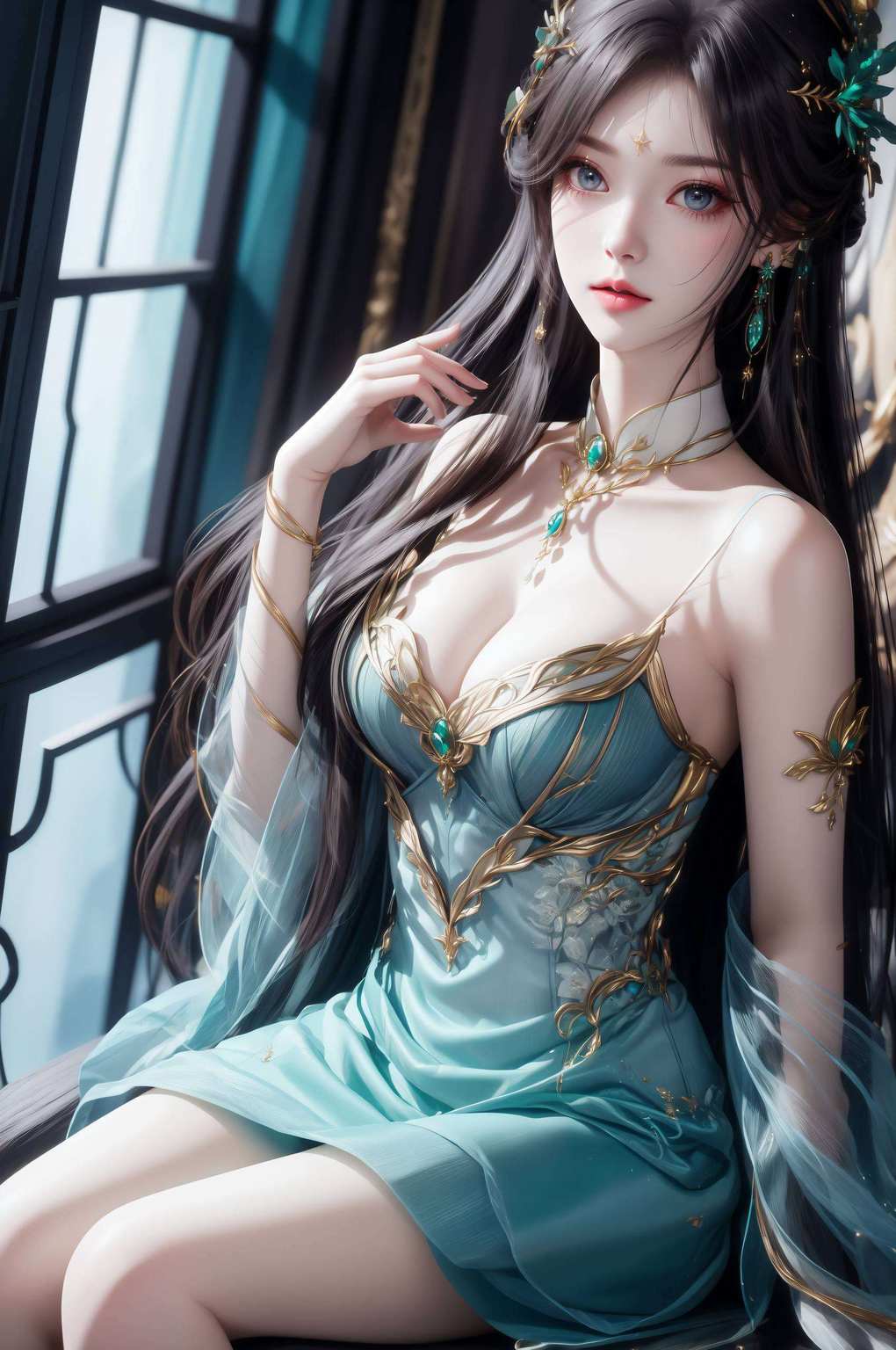 别看她在动漫里高冷这壁纸也是美得不要不要的