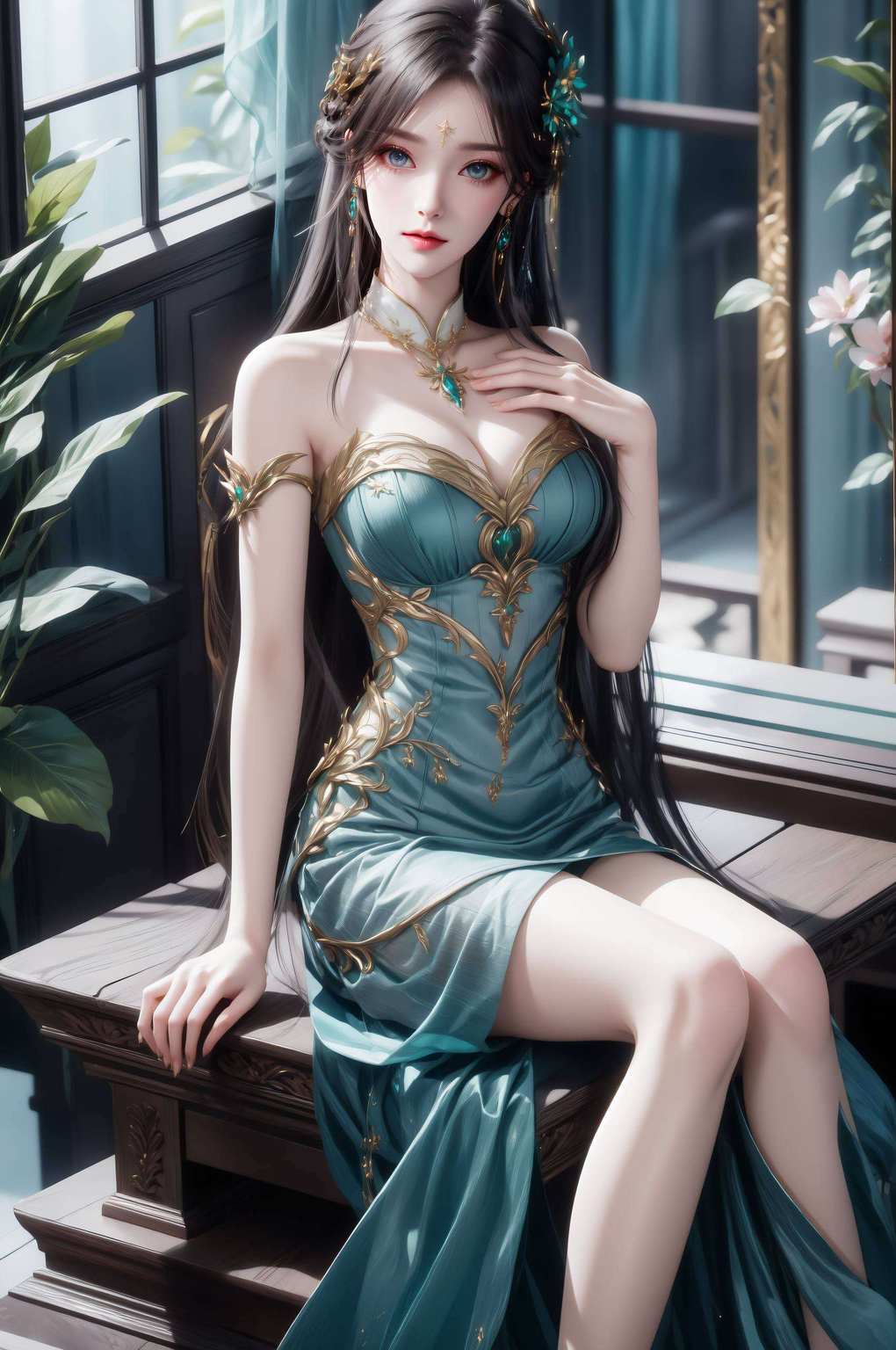 保证让你的电脑也跟着美美哒！这期AICG免费壁纸合集来啦！专为斗破苍穹的粉丝们打造的萧薰儿横屏壁纸