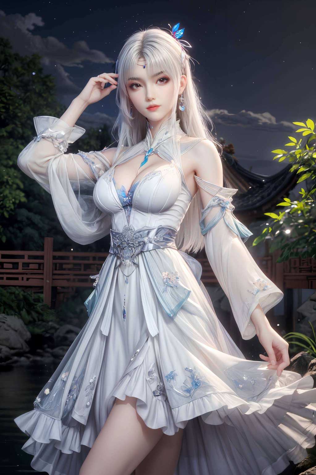 你不来一张？嘻嘻绝对让你的设备瞬间变身国漫迷的梦幻神器！🎉 小医仙大美女脚踢屏幕