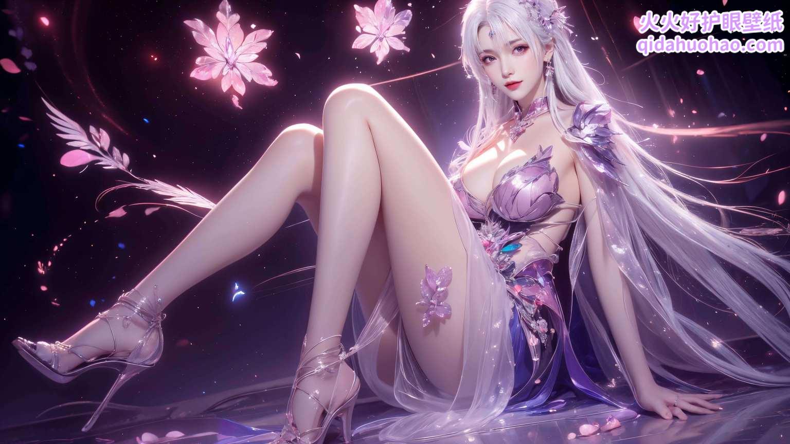 斗破苍穹中的小医仙她那深邃的眼神、柔美的身姿
