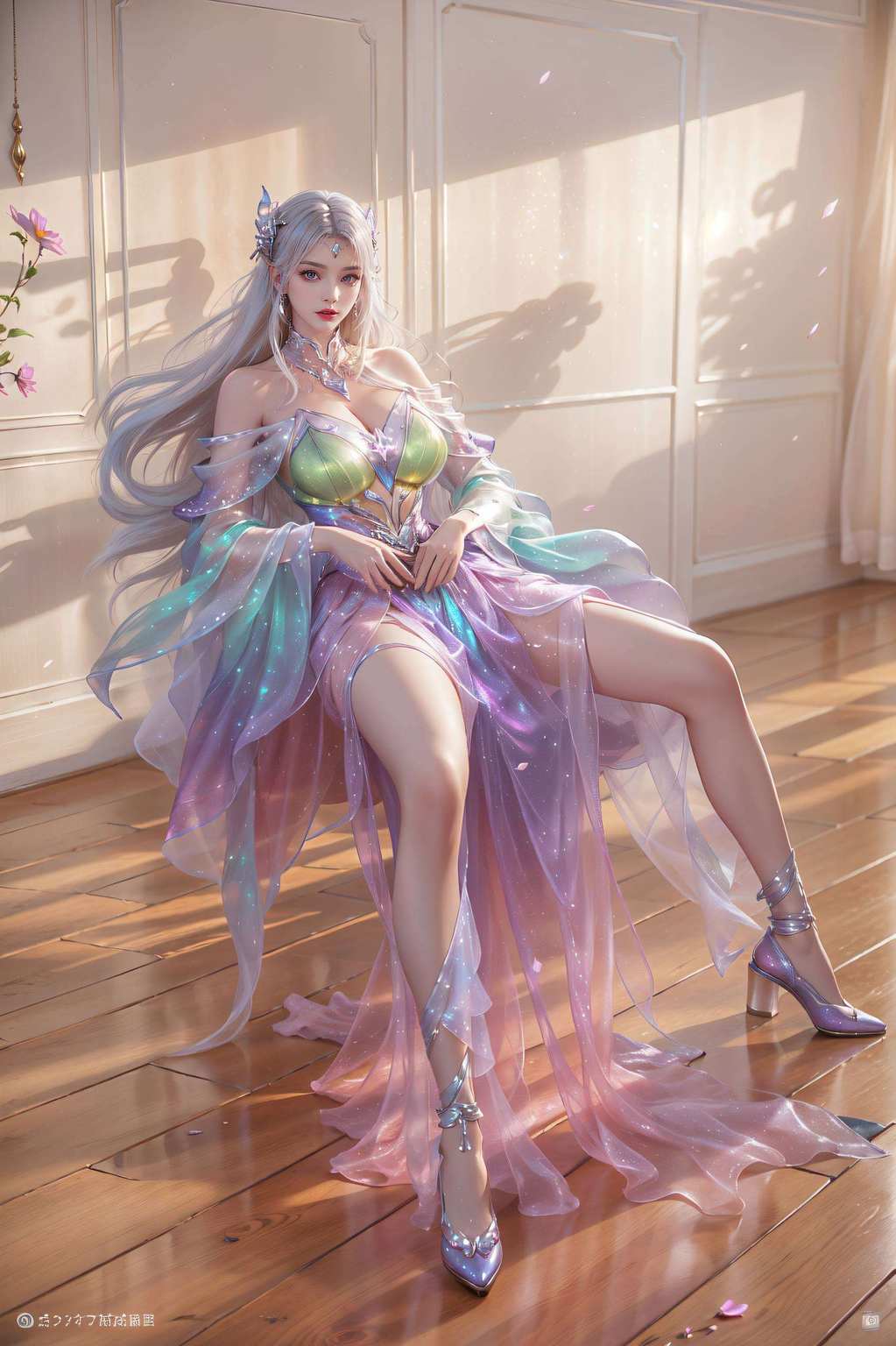 斗破苍穹中的小医仙每一次动态壁纸的展现