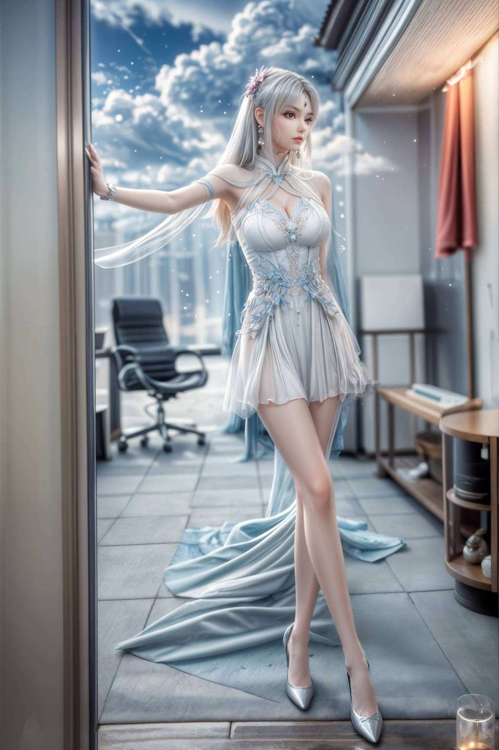 快来感受这波国漫女神的玄幻魅力吧！一触即发