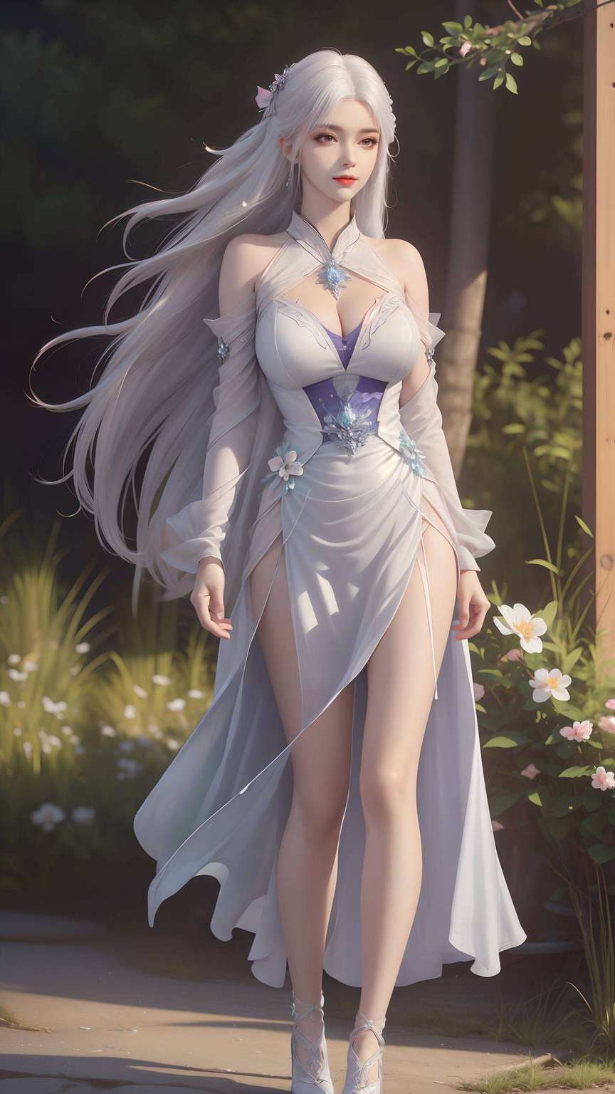 国漫女神光影流连