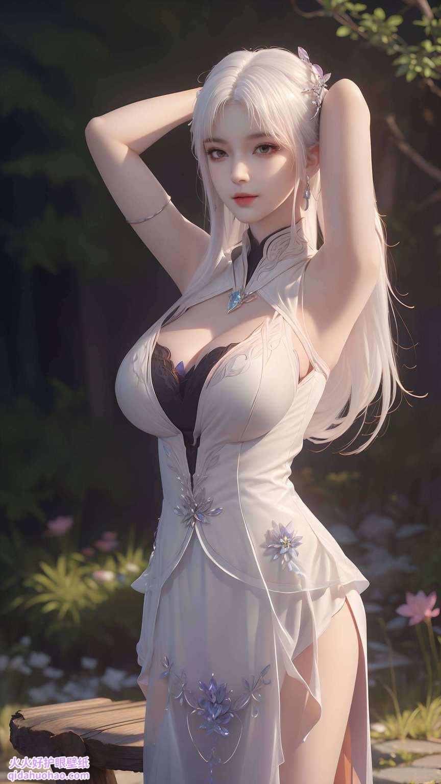 卧室幽香显美女形象