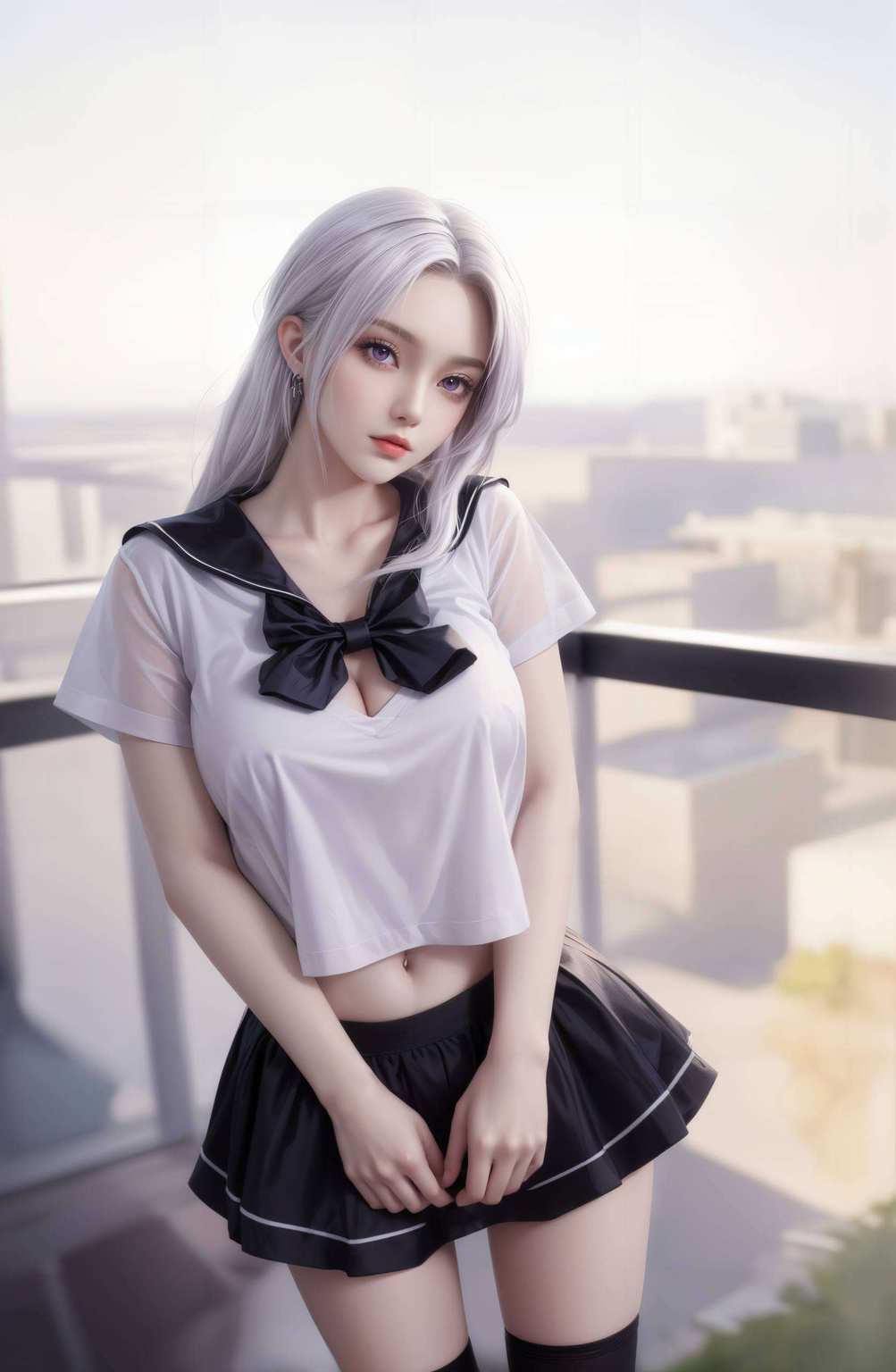 嘿壁纸里的她仿佛在说：“来呀