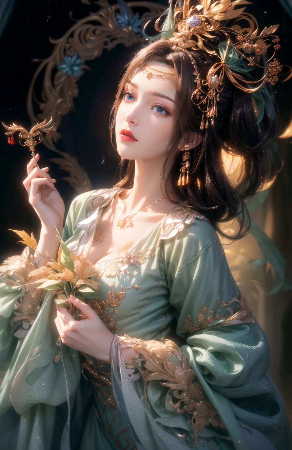 其他壁纸都得靠边站！简直是iPad界的颜值担当！谁让她既是我们国漫中的女神
