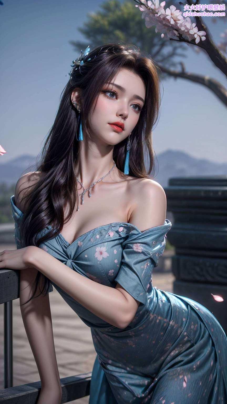 国漫女神就是不一样高清壁纸里委屈得让人心疼