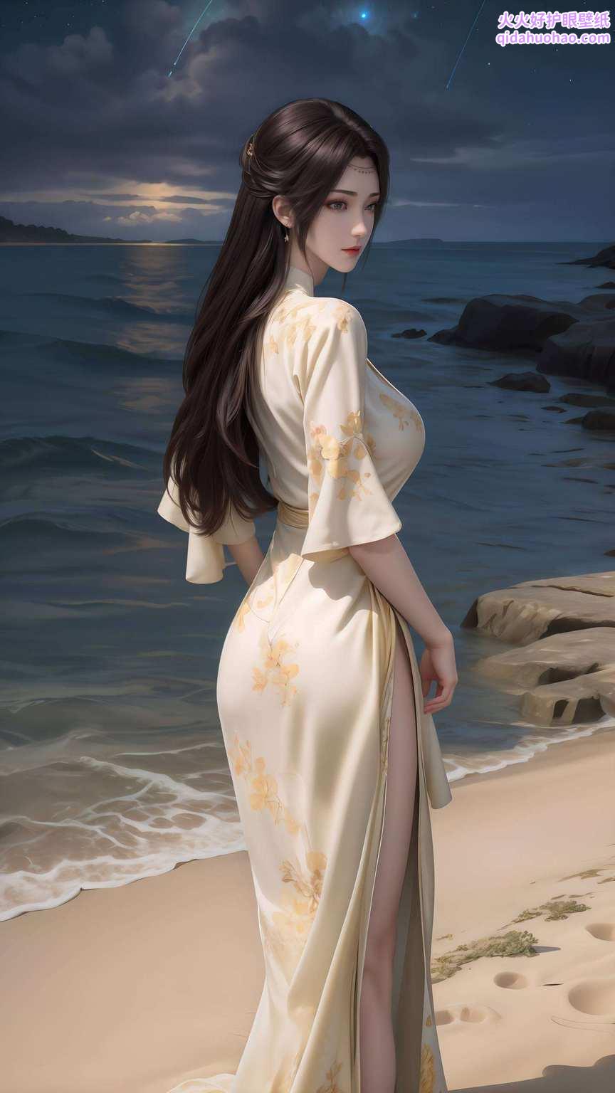 她的眼神深邃那云岚宗的绝世美女