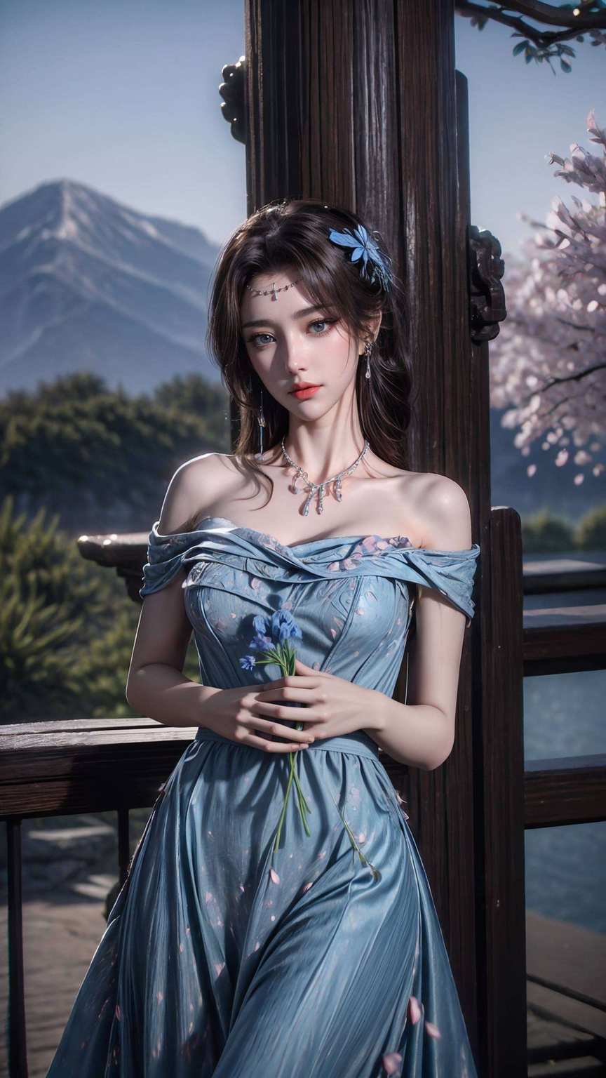绽放着无尽的美艳与力量车衣壁纸云韵