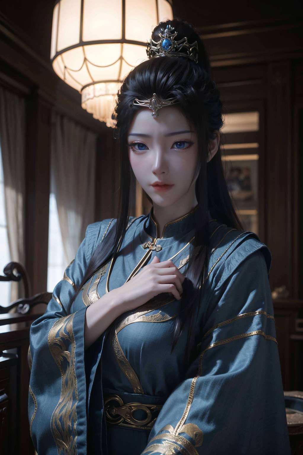 名不虚传！她的美貌和神秘