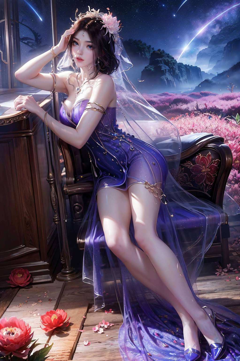 那紫灵仙子飘然若仙让你的iPad也修炼成仙！”这壁纸