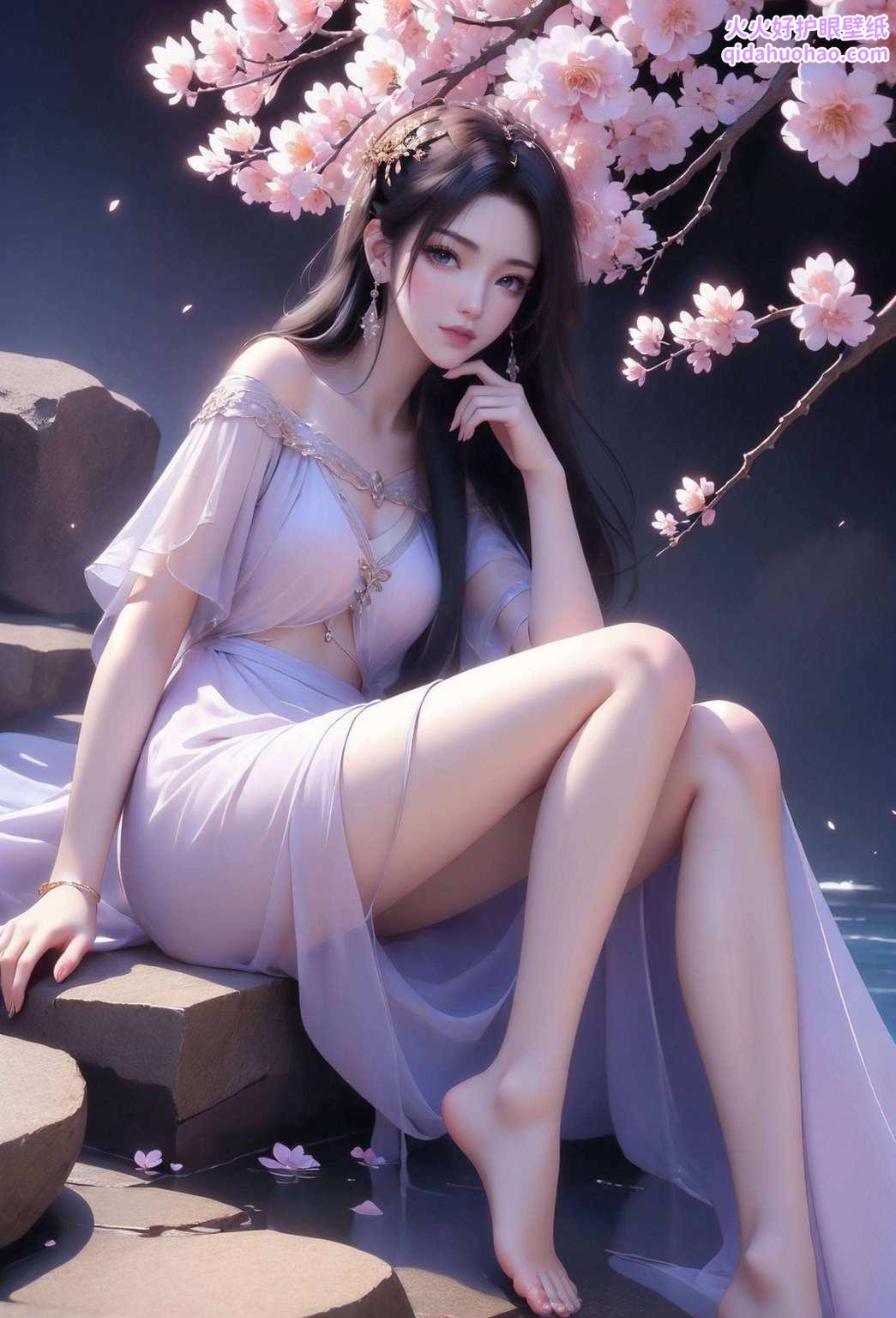 其优雅身姿彰显国漫之美从凡人修仙传的神秘世界走来