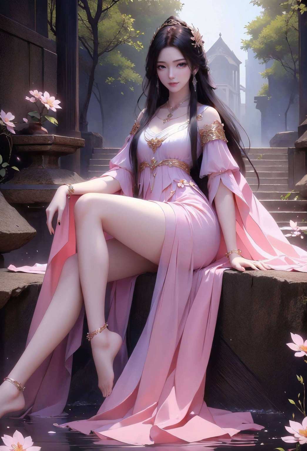 说她国漫女神今儿给大家介绍一款绝美的国漫壁纸