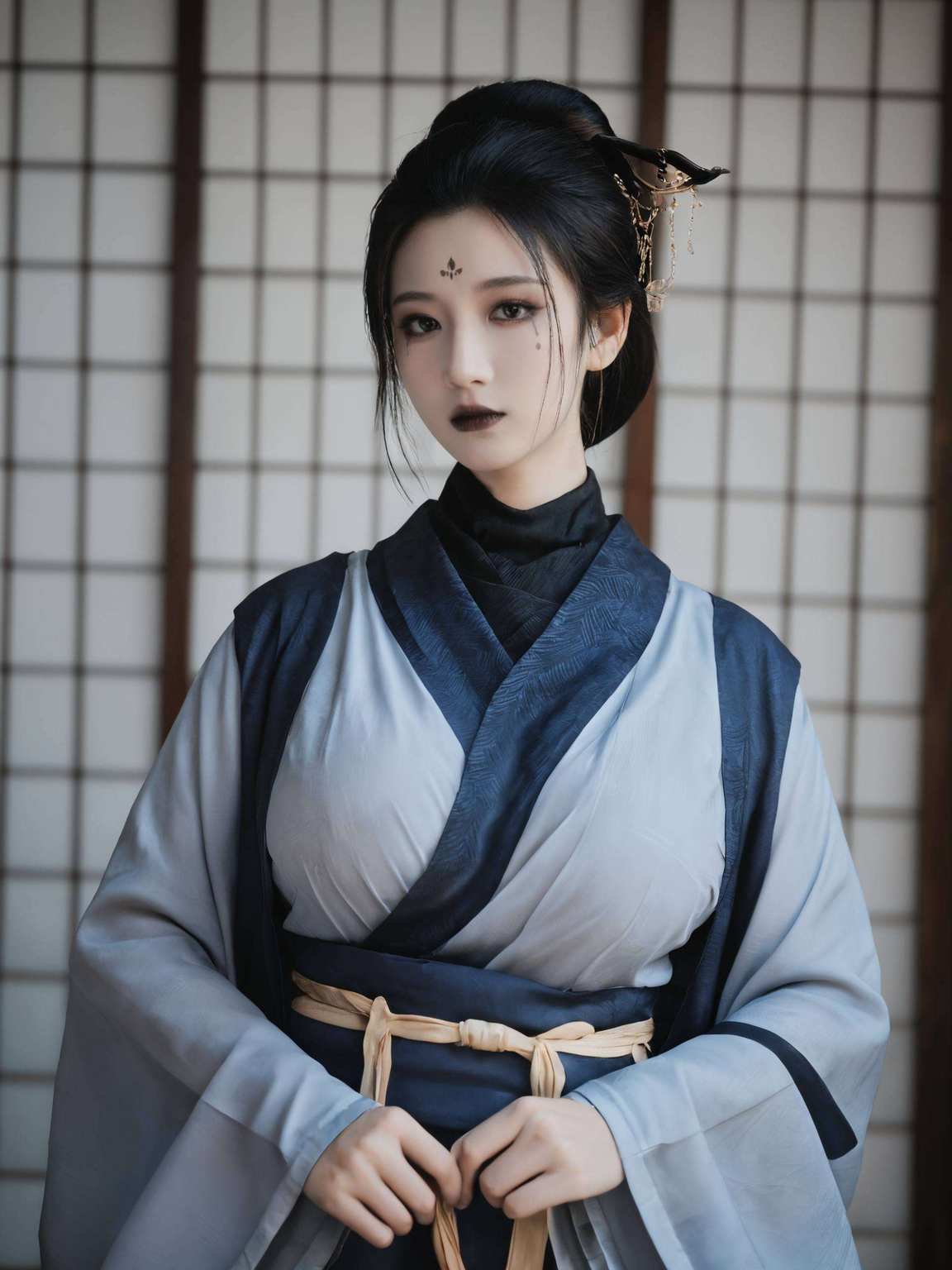 它集玄幻、国漫女神、美女元素于一身那叫一个美艳动人
