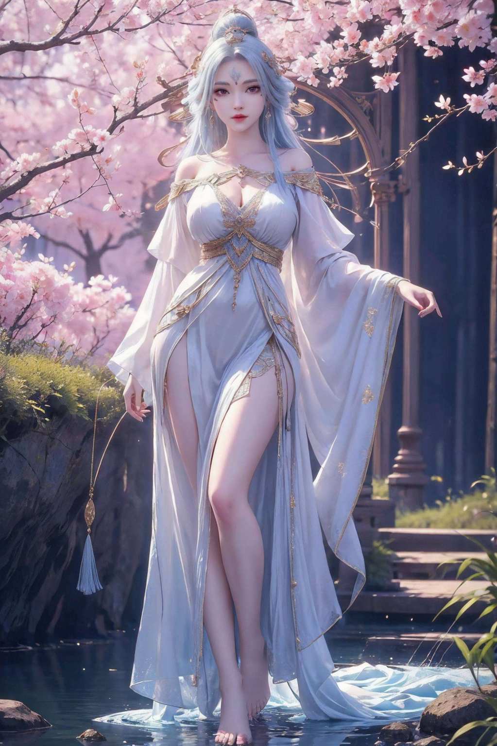 如同梦幻般的国漫女神美的令人窒息！