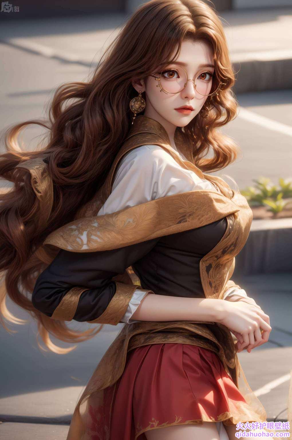 如同《绝世唐门》中的星光壁纸橘子姐的魅力