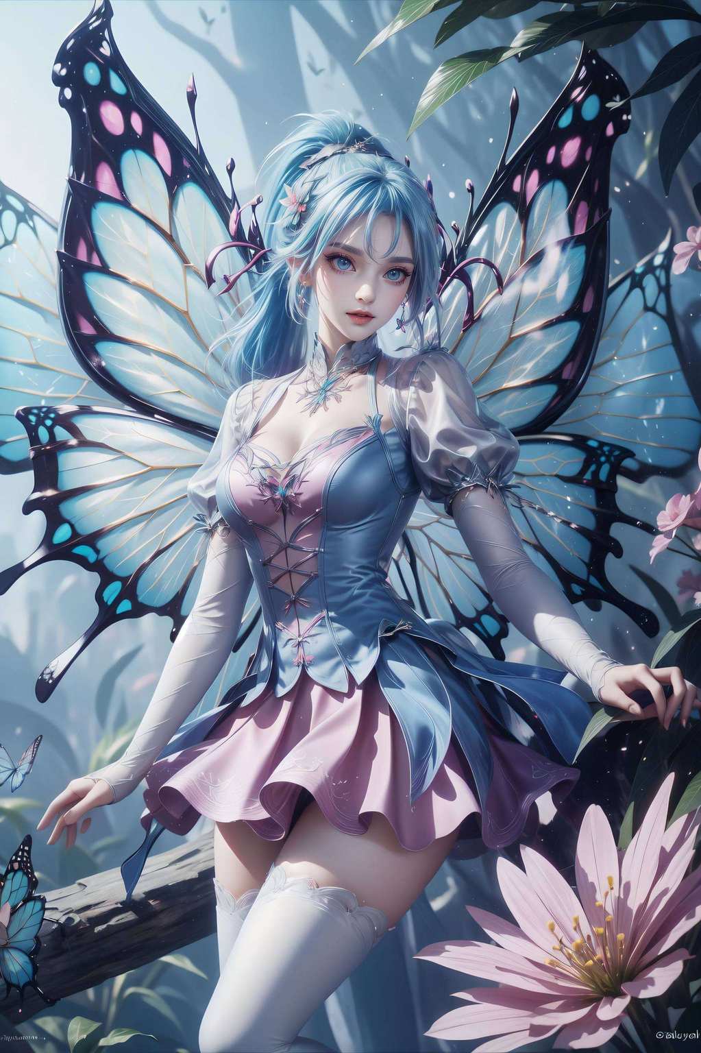 她那独特的魅力她是《绝世唐门》中的国漫女神
