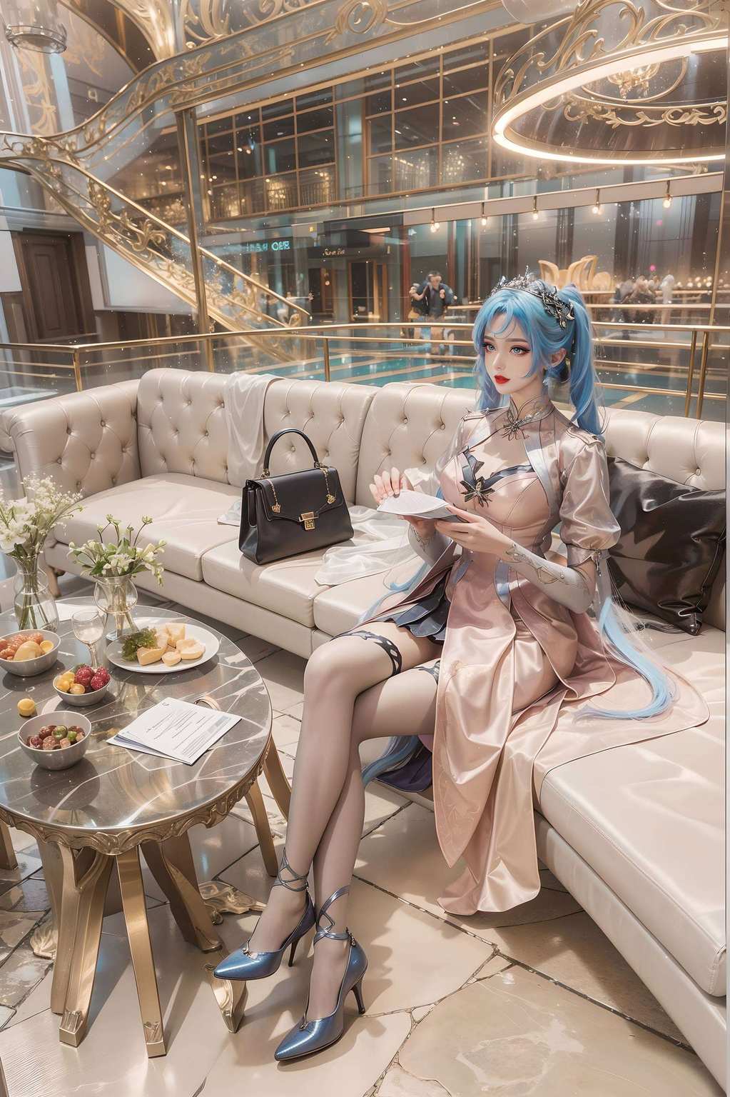 动漫中翱翔于天际动画壁纸间
